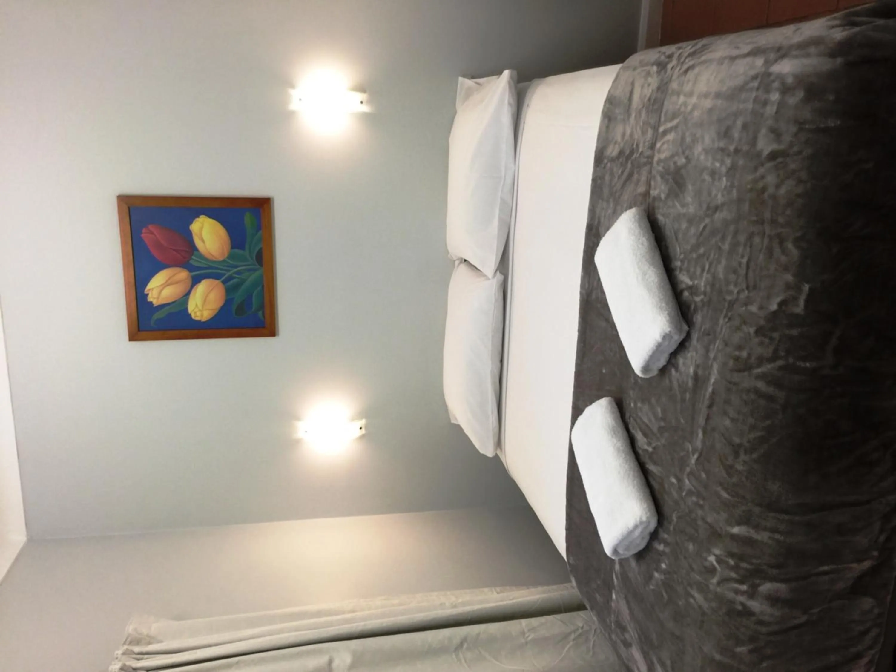 Bed in Restawile Motel