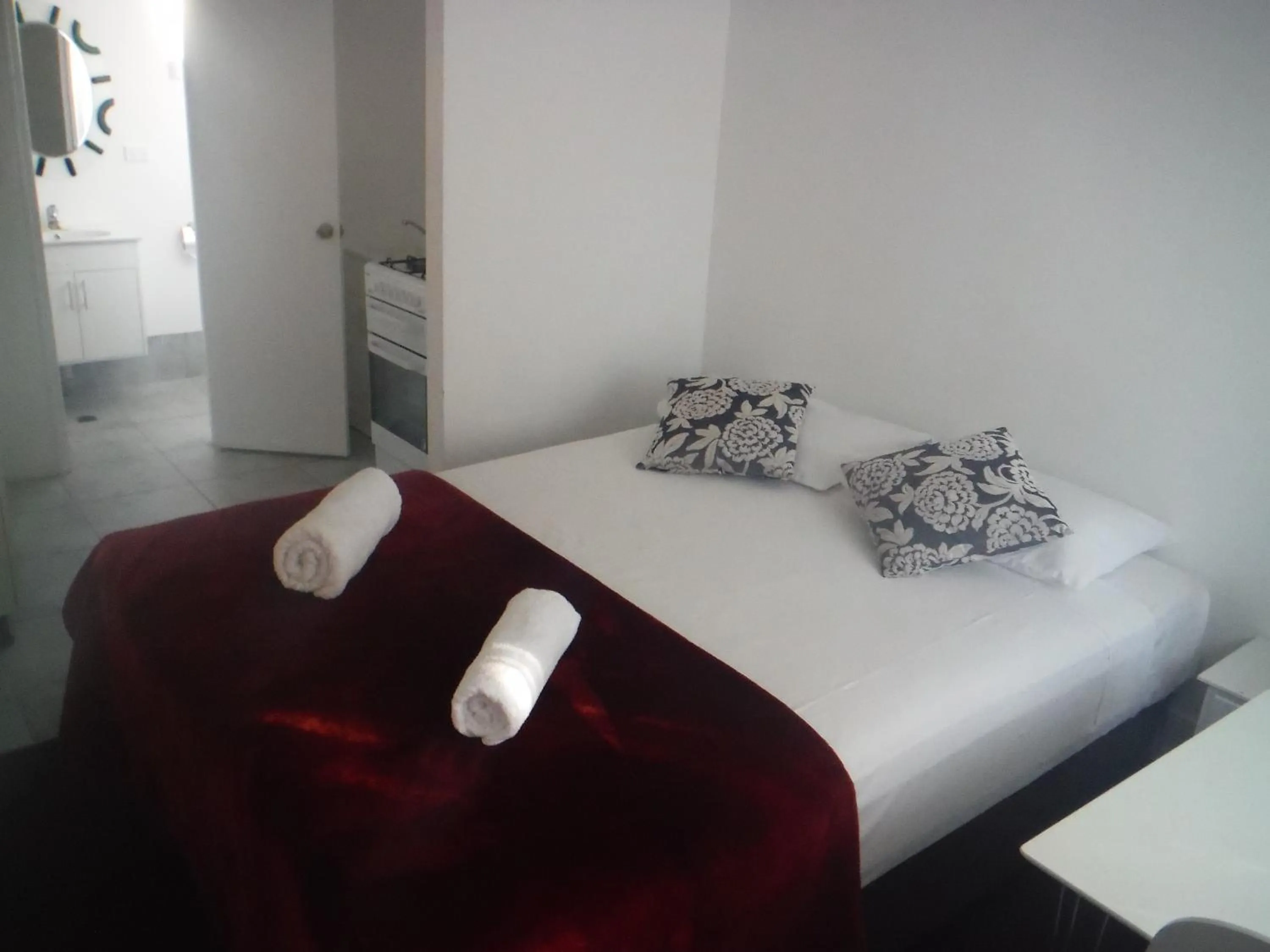 Bedroom, Bed in Restawile Motel