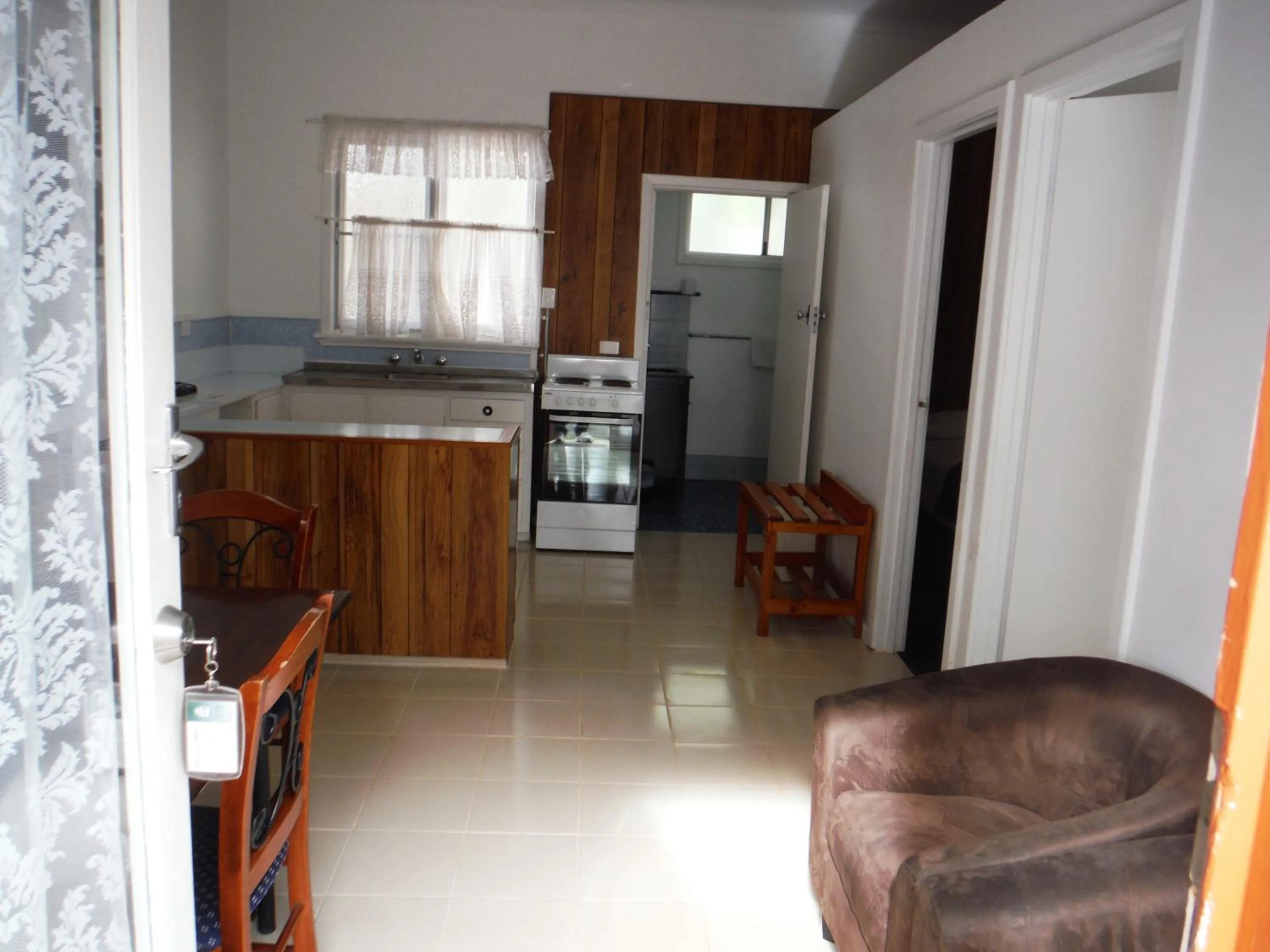 Kitchen or kitchenette in Restawile Motel