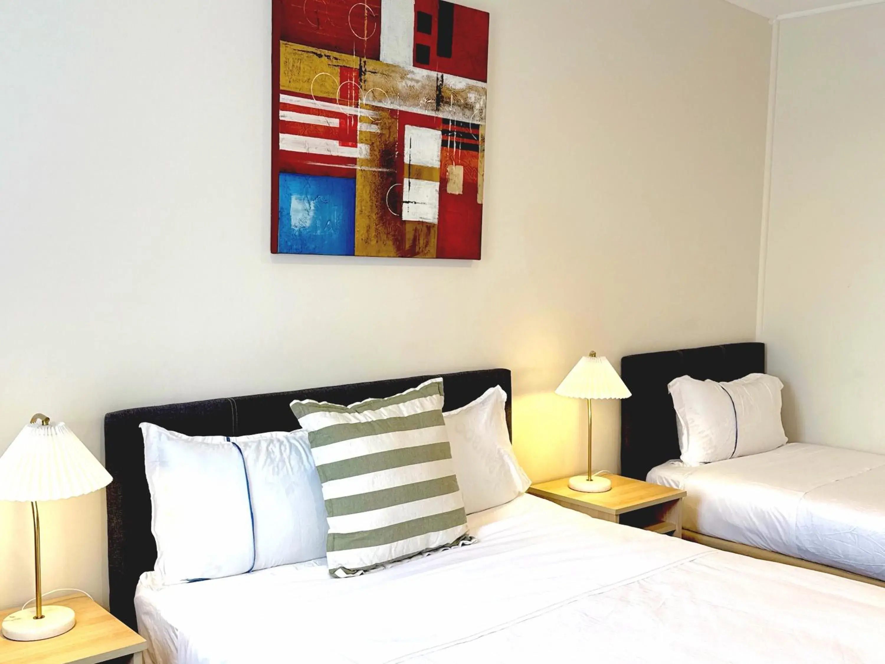 Bed in Beachcomber Motel & Apartments Bed in Beachcomber Motel & Apartments