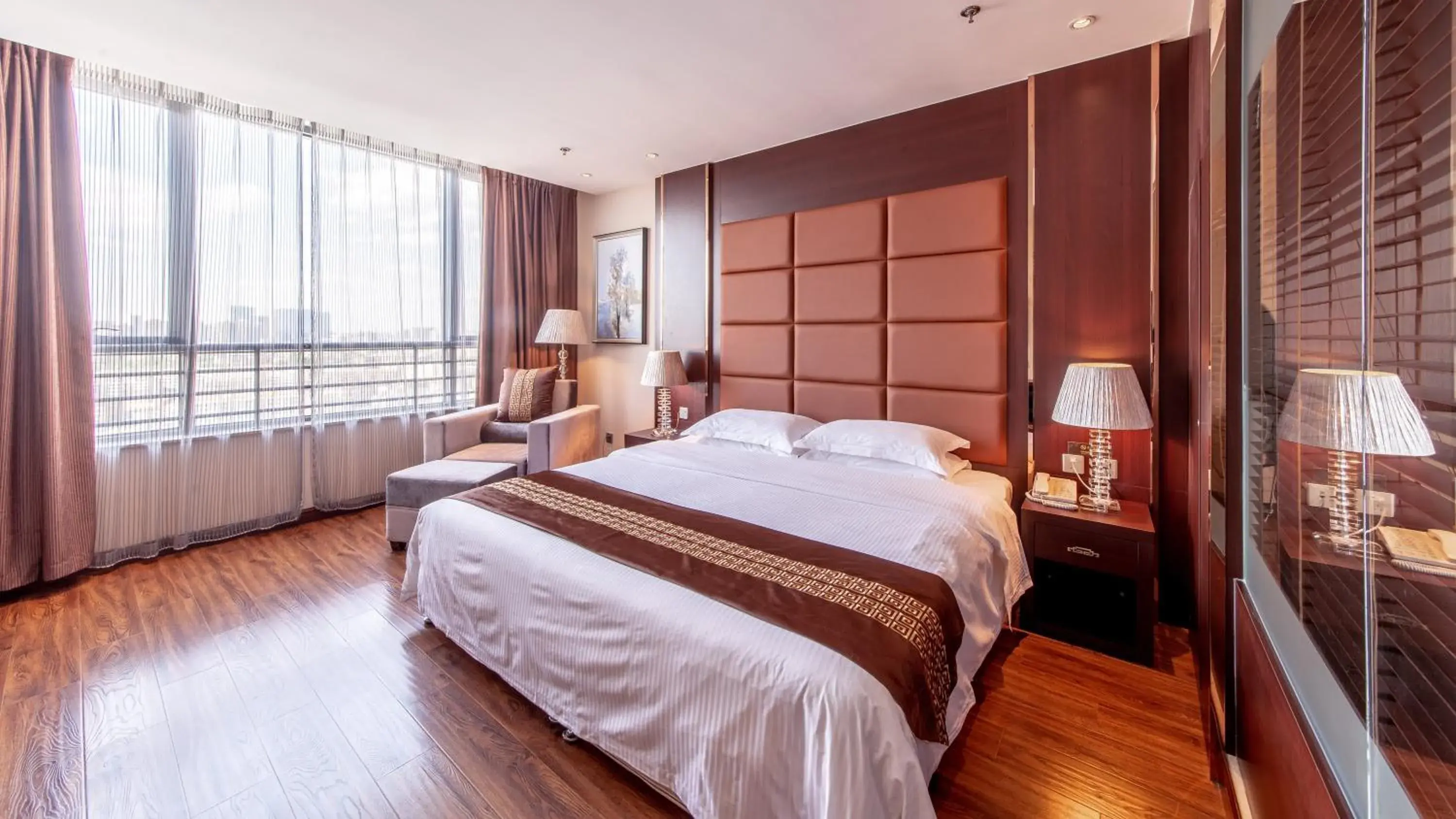 Bed in Beijing Sunflower Hotel--Beijing Universal Studios Resort Bed in Beijing Sunflower Hotel--Beijing Universal Studios Resort