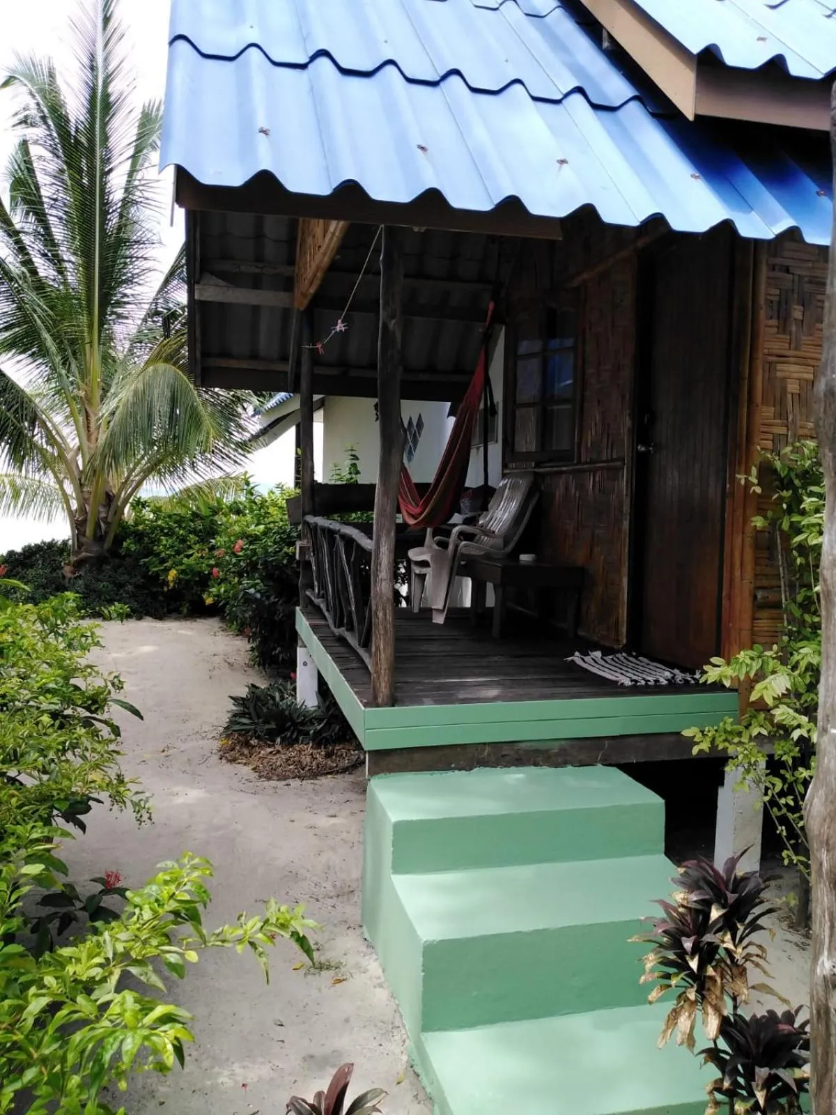 Facade/entrance in Coco Garden Resort