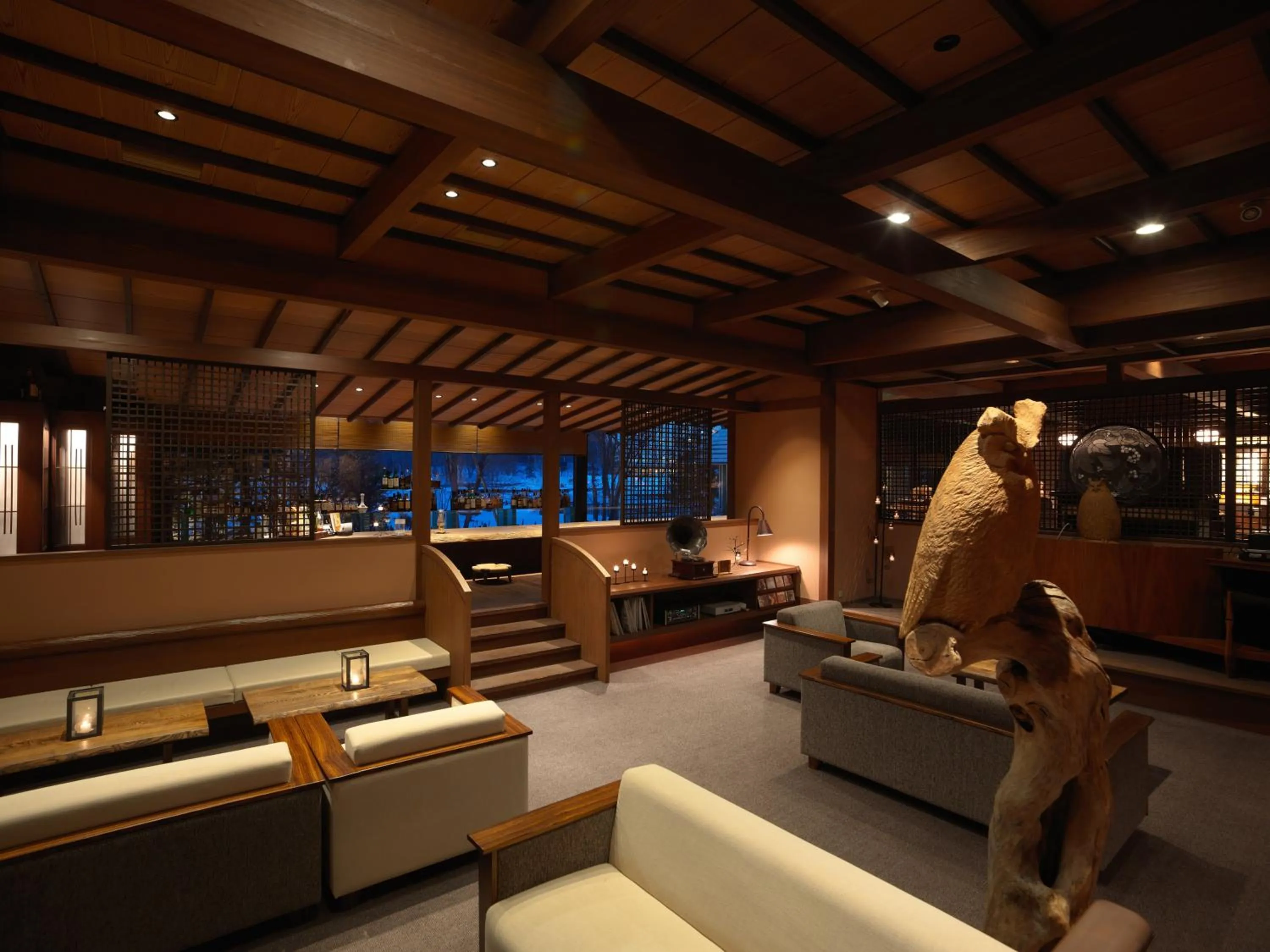 Lounge or bar in Akan Tsuruga Besso Hinanoza