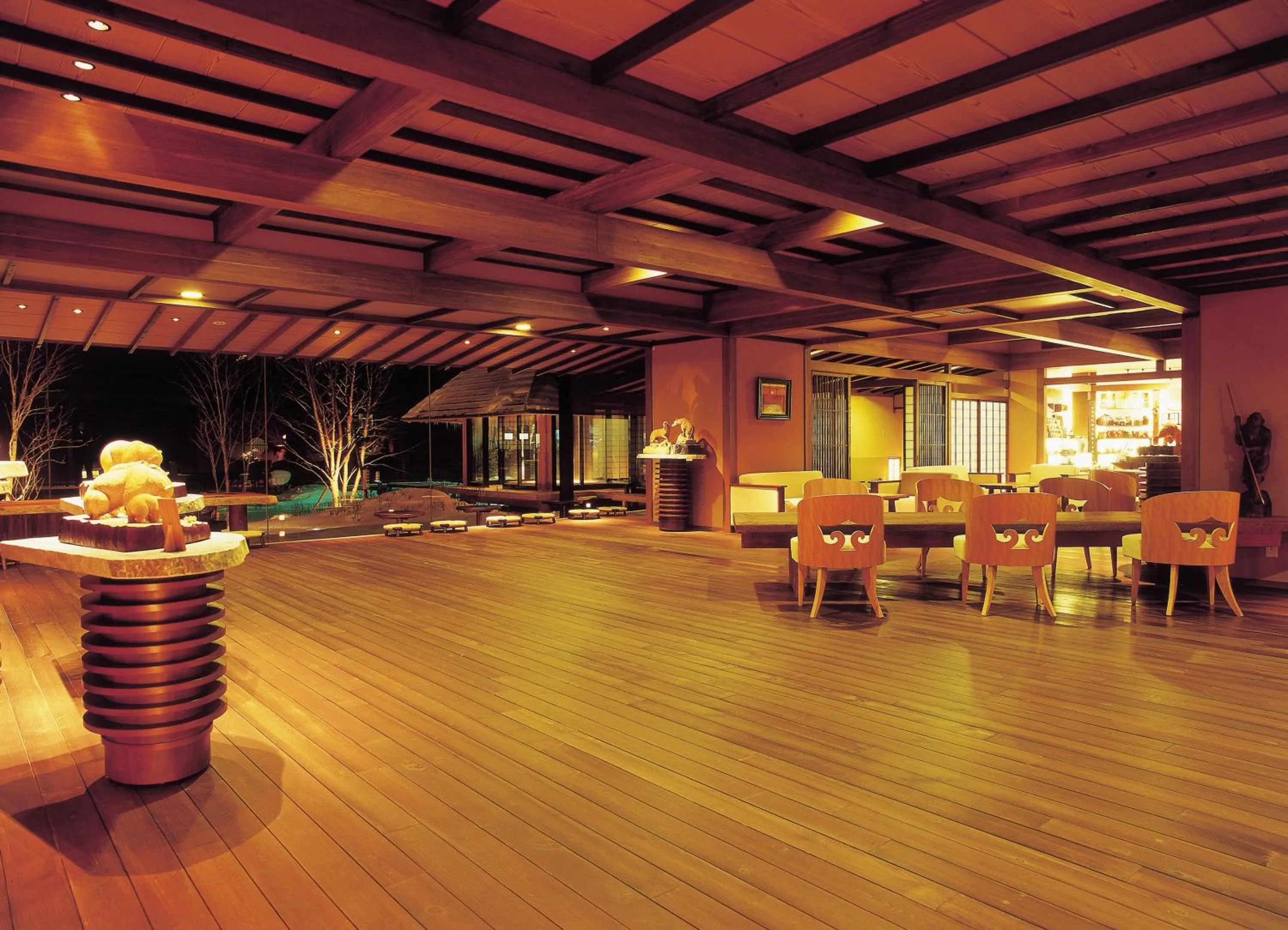 Decorative detail in Akan Tsuruga Besso Hinanoza