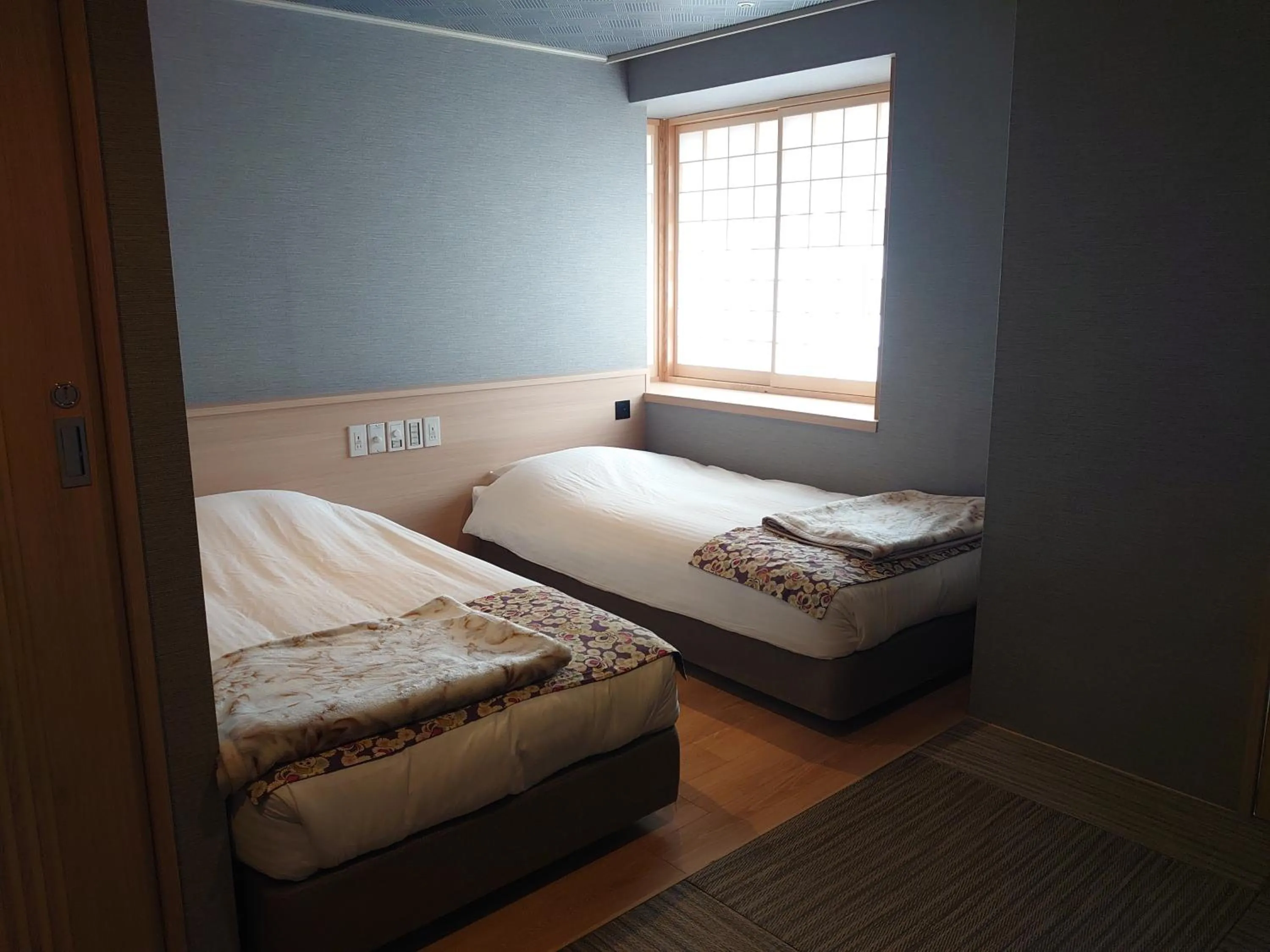 Bed in Hotel Isago Kobe