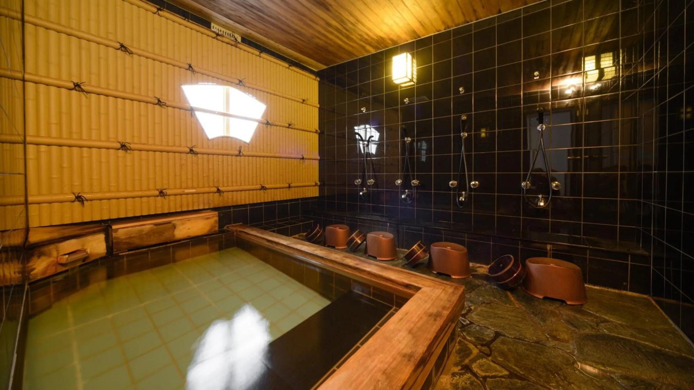 Hot Spring Bath in Hotel Isago Kobe