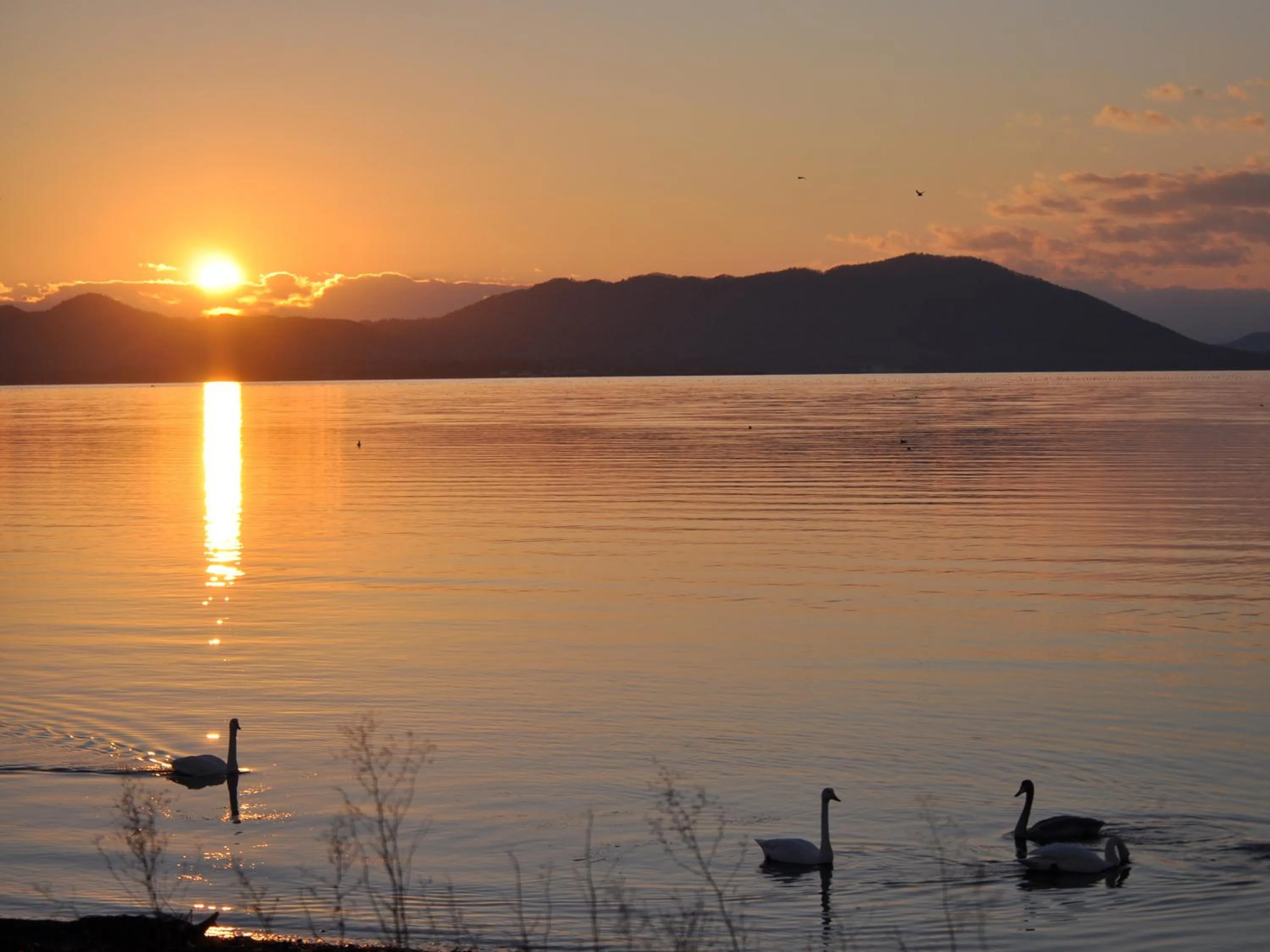 Natural landscape in Lake Saroma Tsuruga Resort