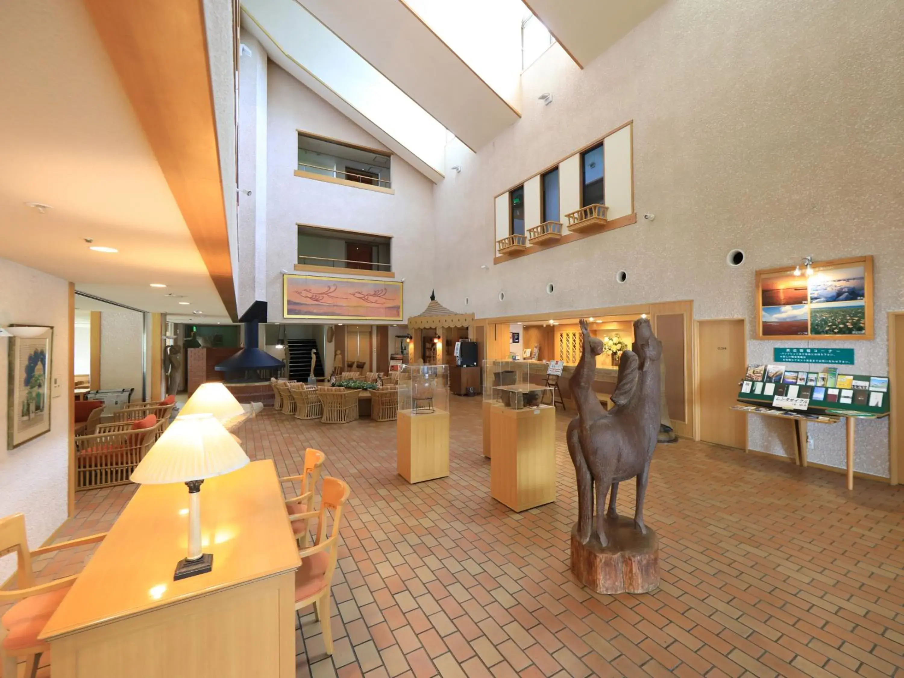 Lobby or reception in Lake Saroma Tsuruga Resort Lobby or reception in Lake Saroma Tsuruga Resort