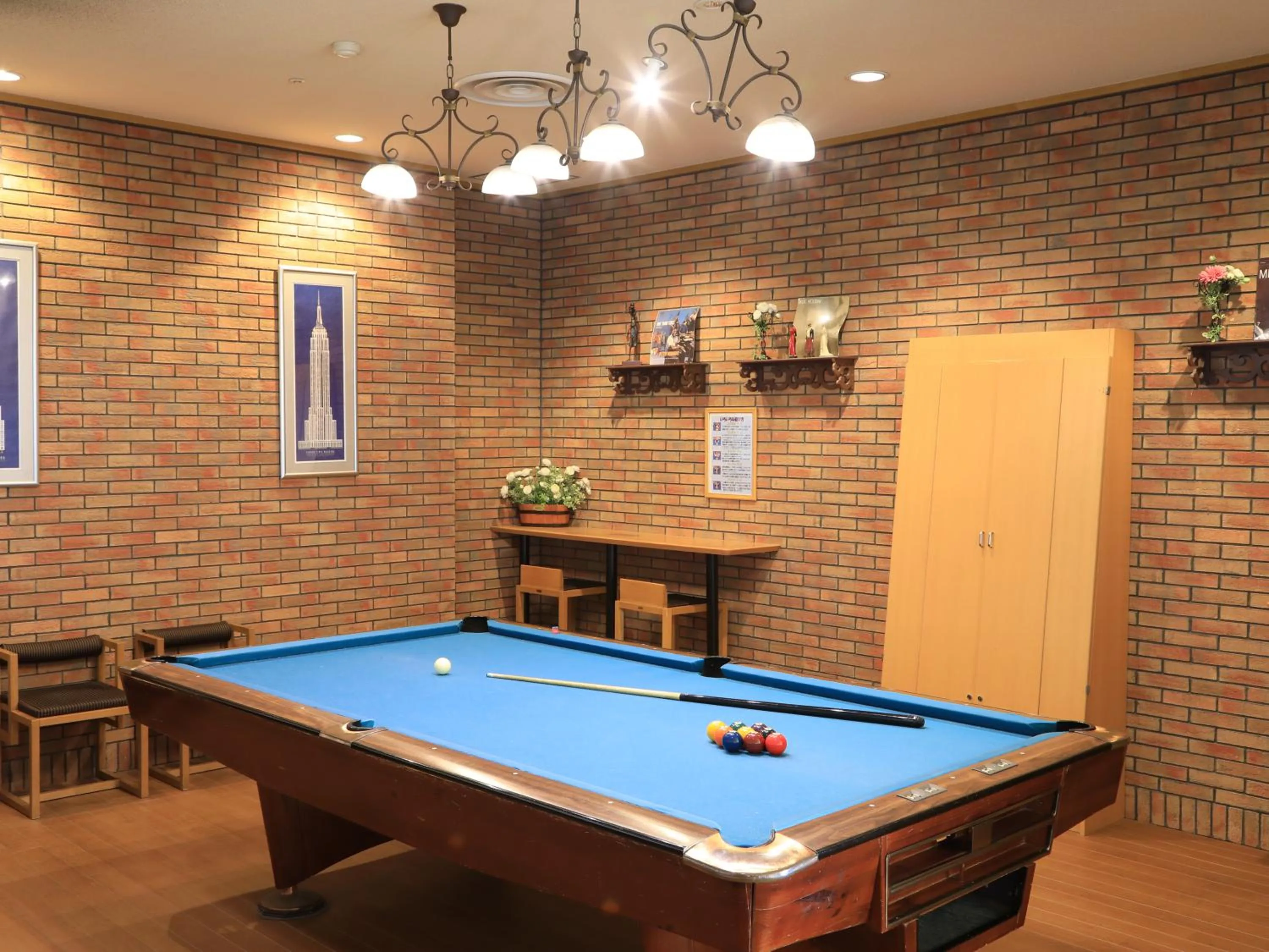 Billiard in Lake Saroma Tsuruga Resort