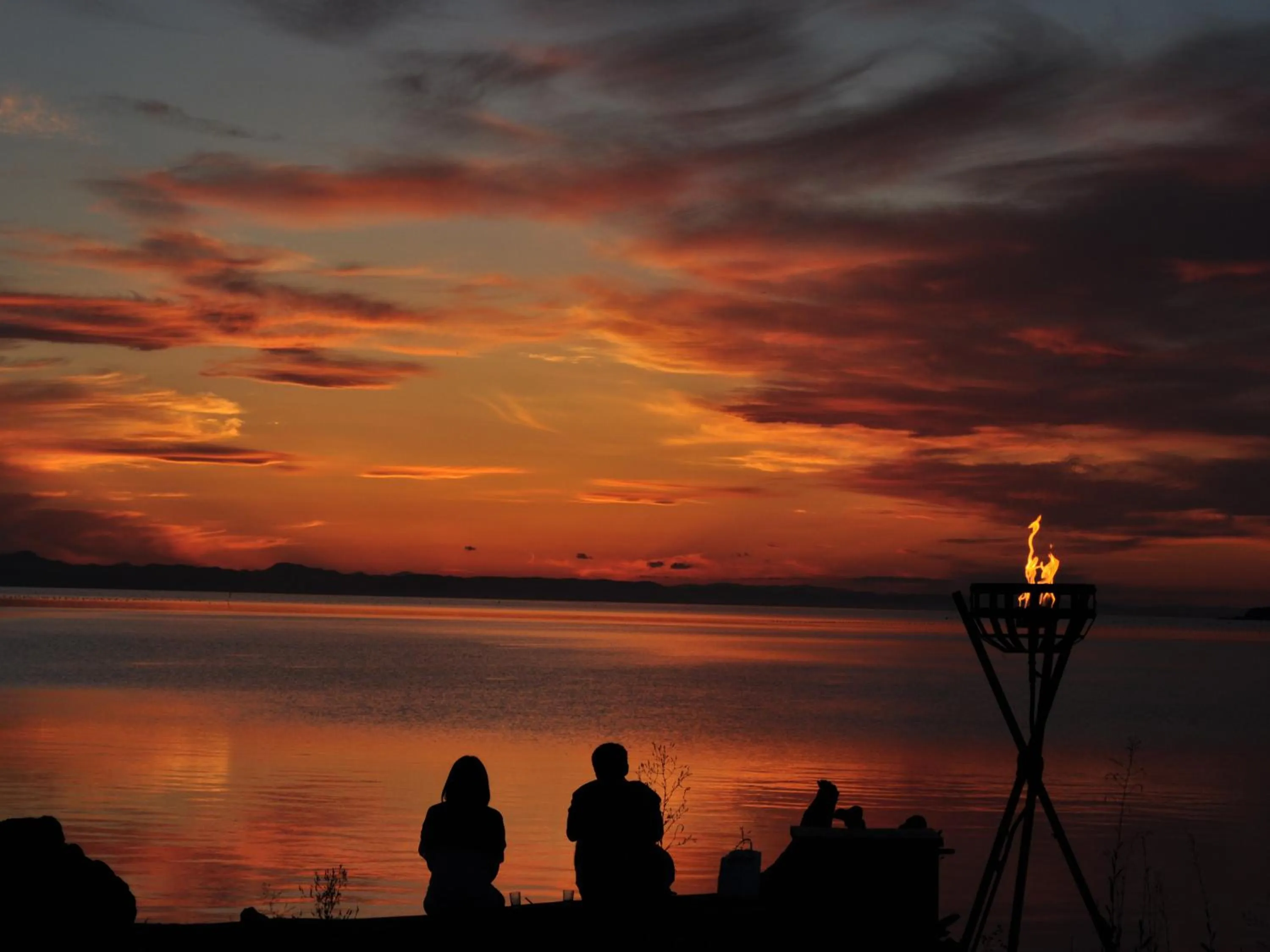 Natural landscape in Lake Saroma Tsuruga Resort
