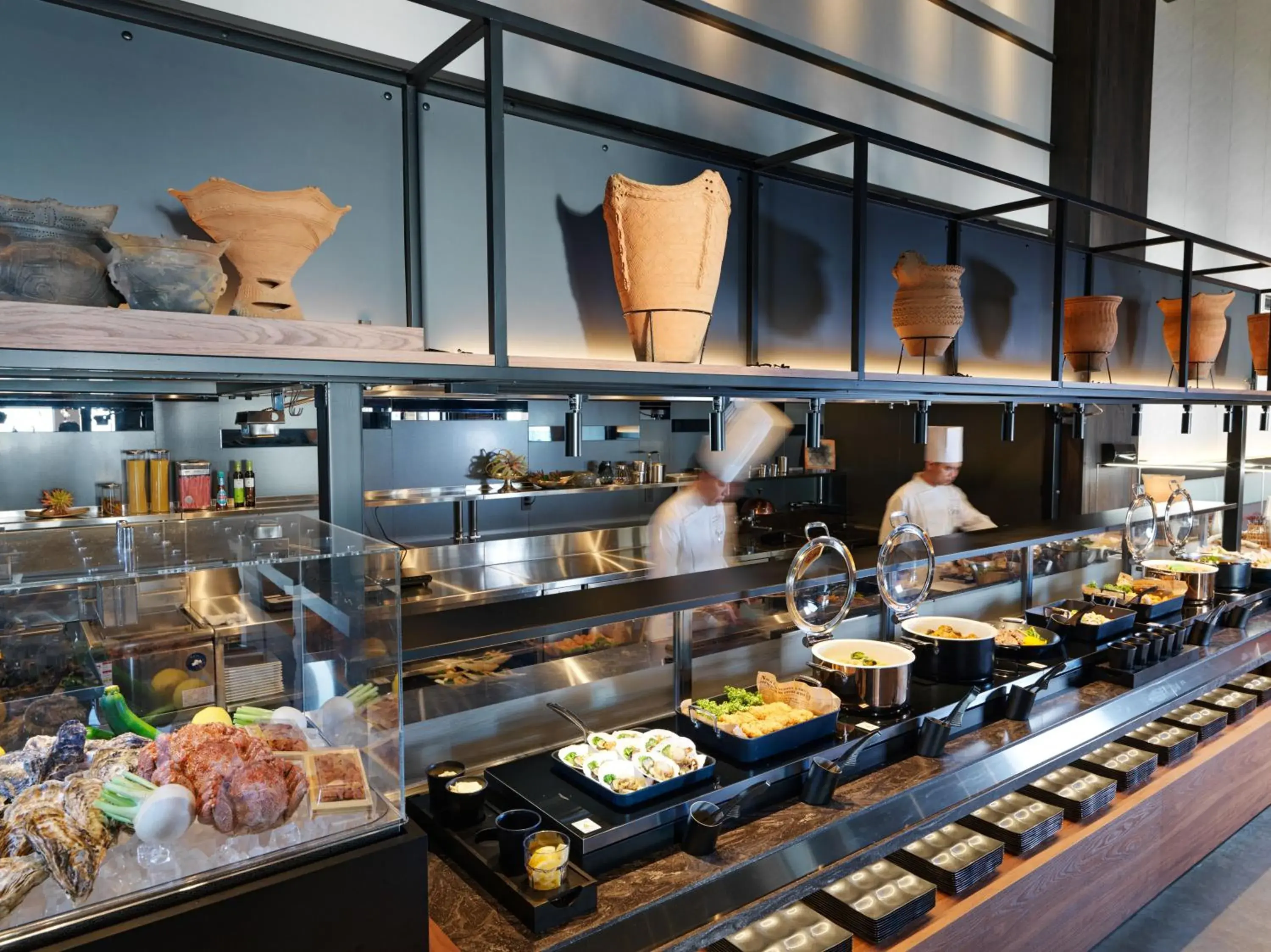 Restaurant/places to eat in Lake Saroma Tsuruga Resort Restaurant/places to eat in Lake Saroma Tsuruga Resort