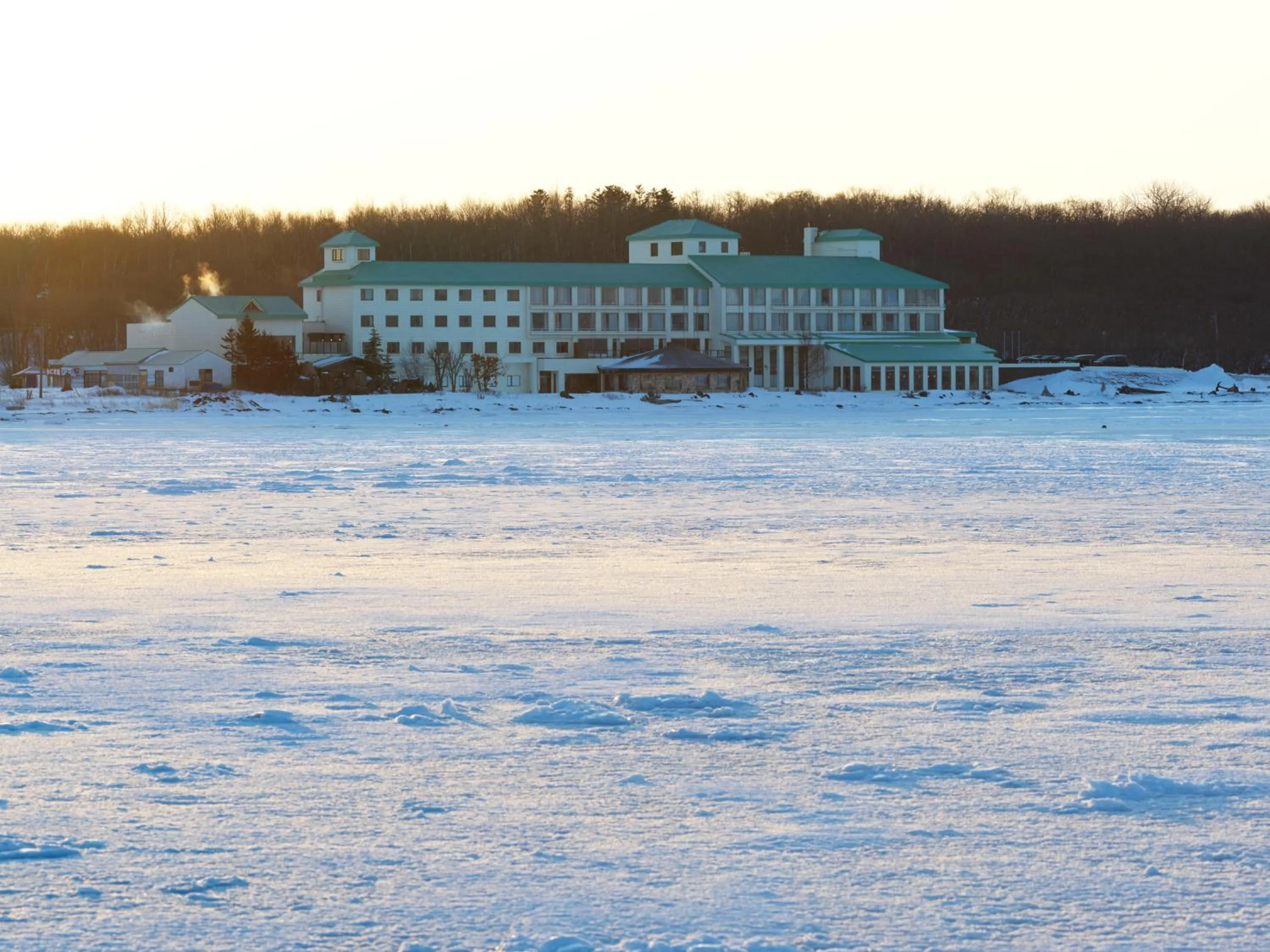 Property building in Lake Saroma Tsuruga Resort