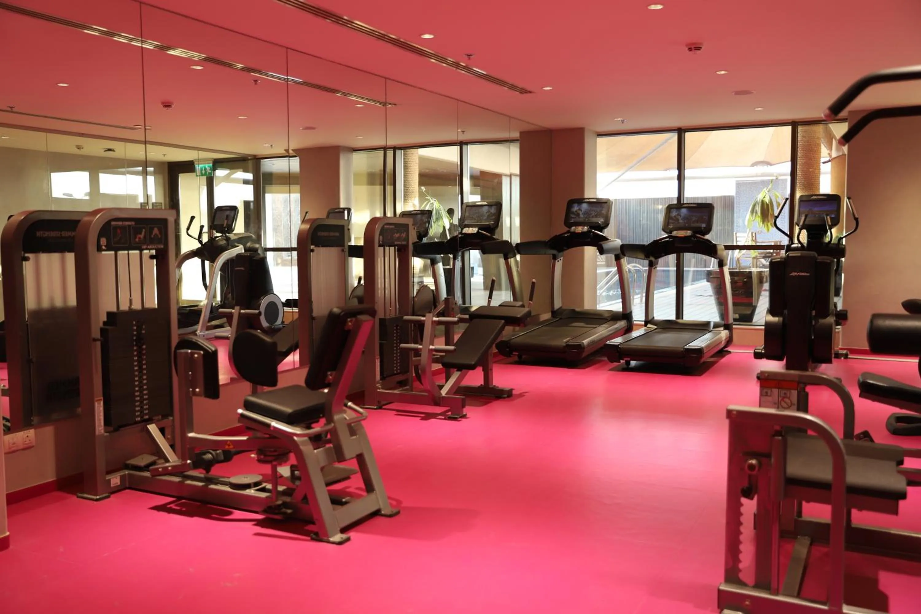 Fitness centre/facilities in Somewhere Hotel Al Ahsa