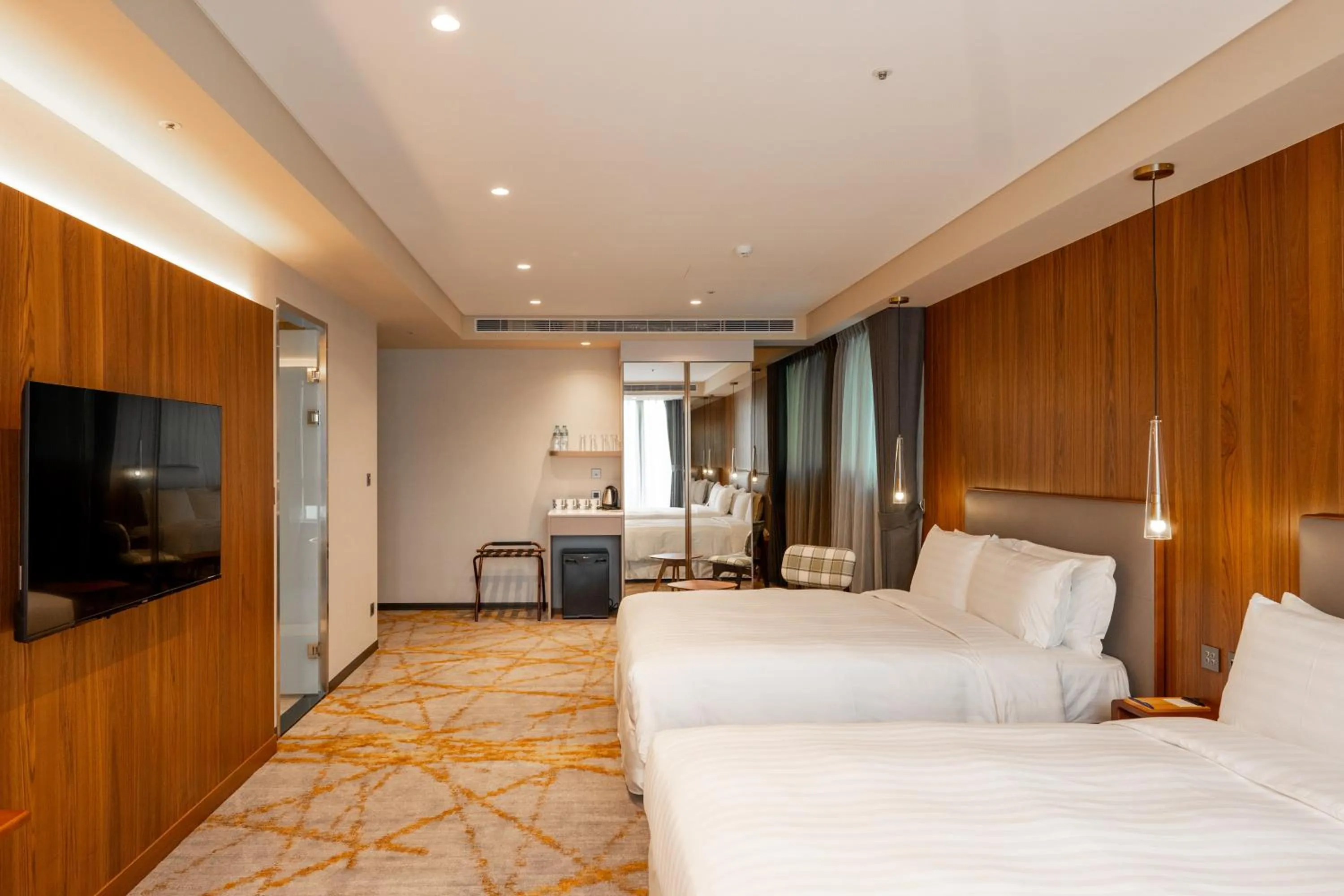 Photo of the whole room, Bed in Home Hotel