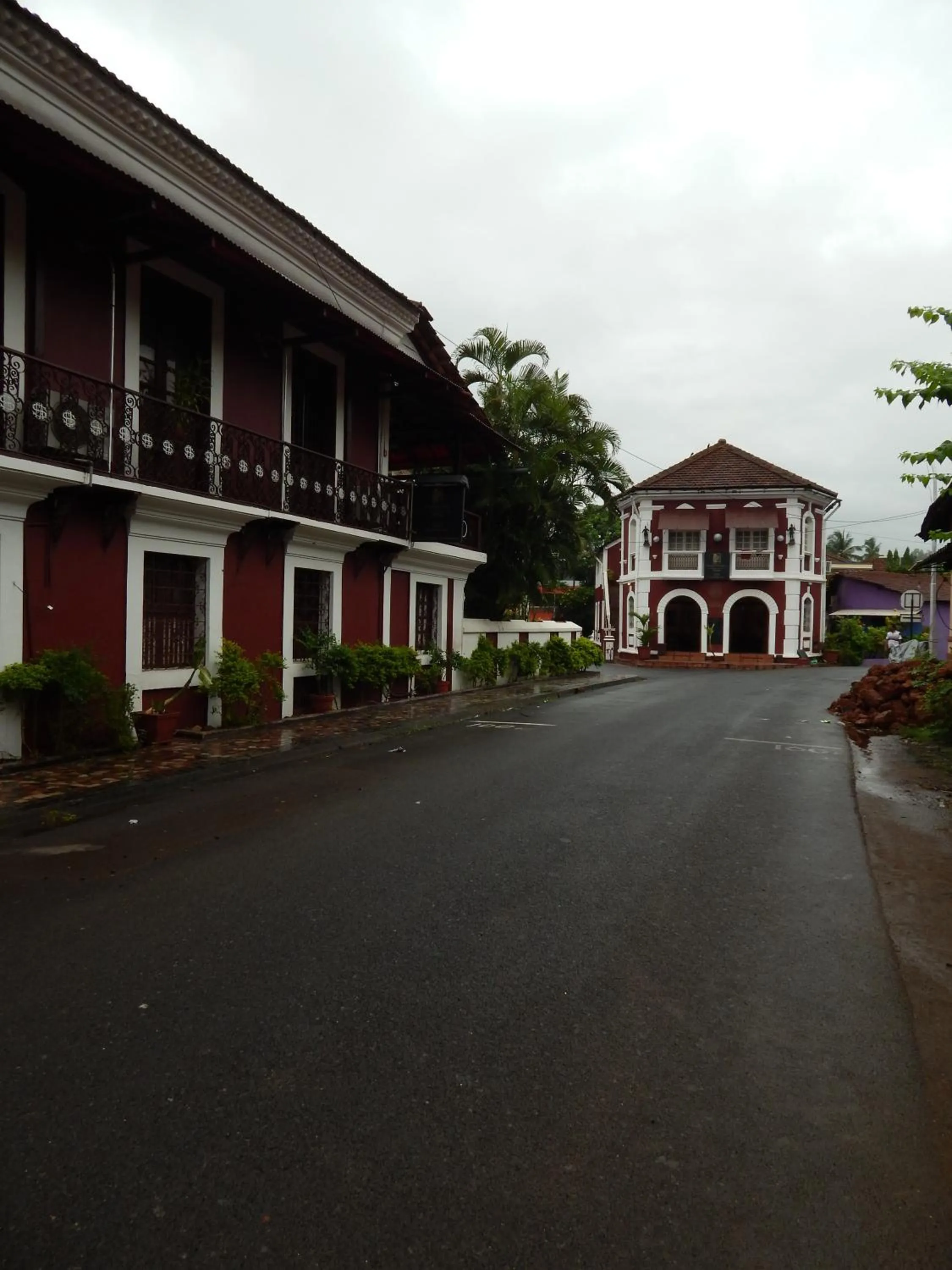 Property building in WelcomHeritage Panjim Inn