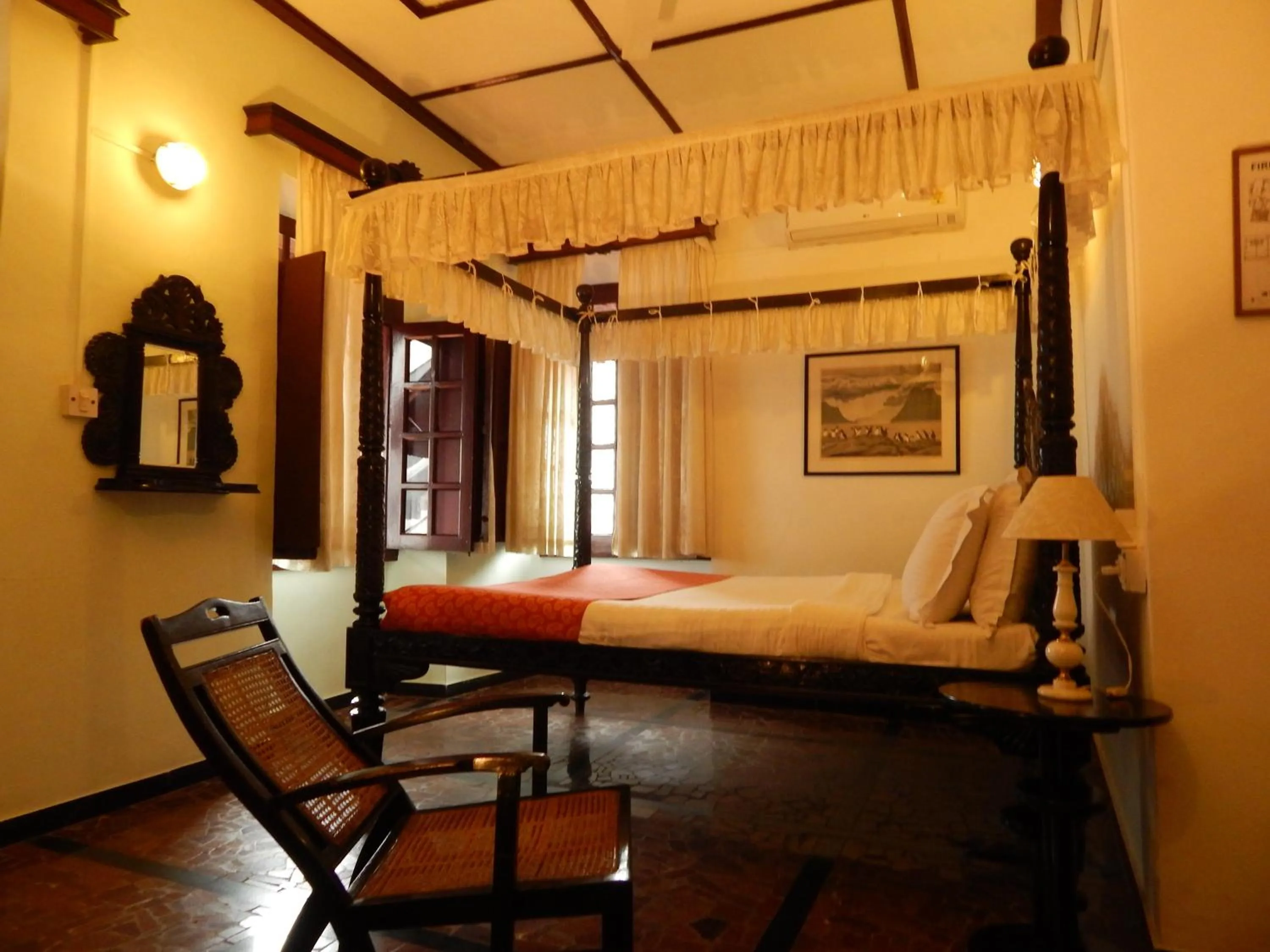 Day, Bed in WelcomHeritage Panjim Inn