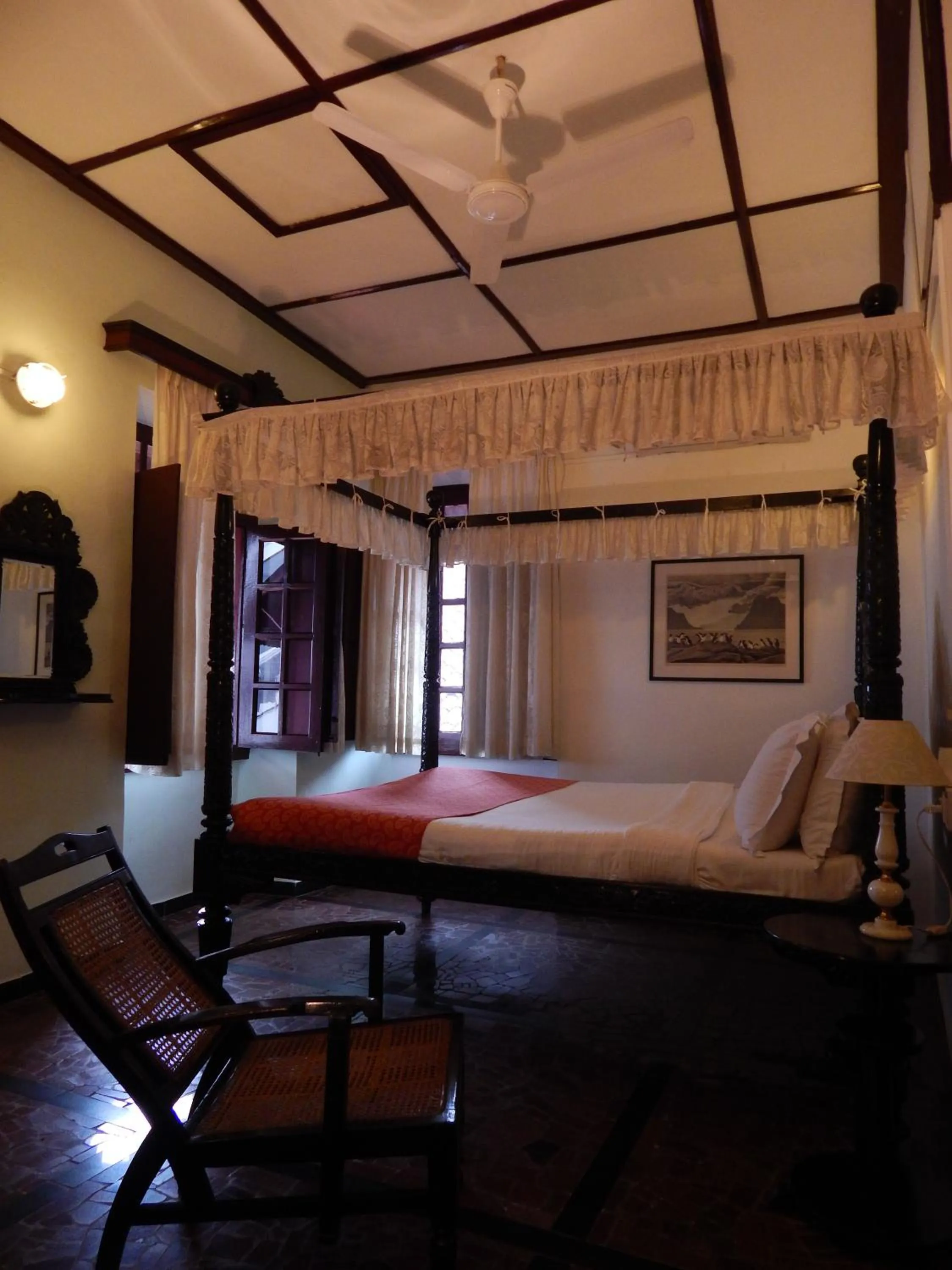 Photo of the whole room, Bed in WelcomHeritage Panjim Inn