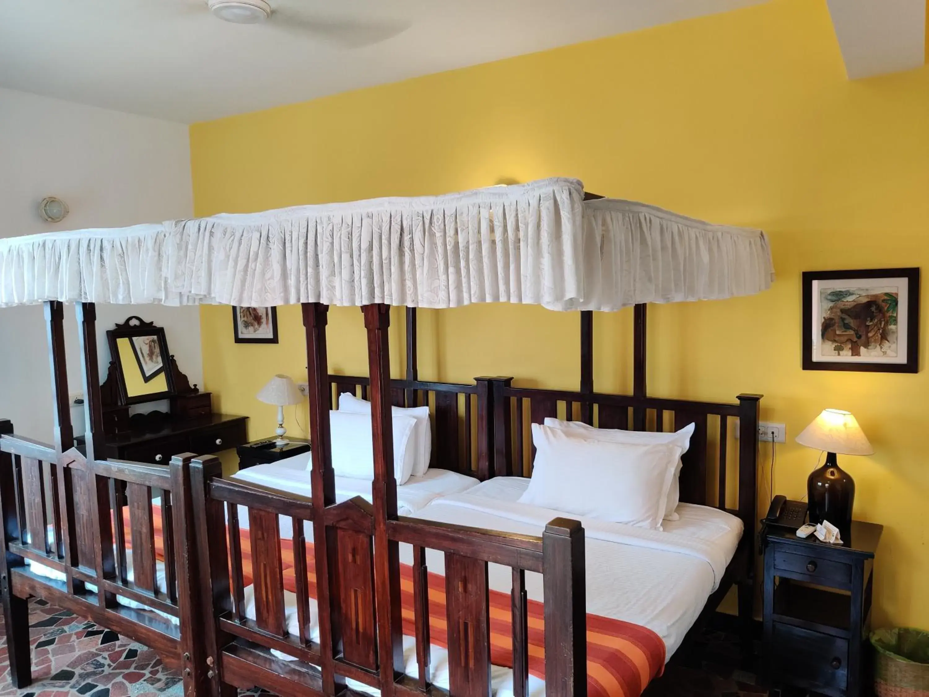 Panjim Inn Superior Double or Twin Room in WelcomHeritage Panjim Inn Panjim Inn Superior Double or Twin Room in WelcomHeritage Panjim Inn