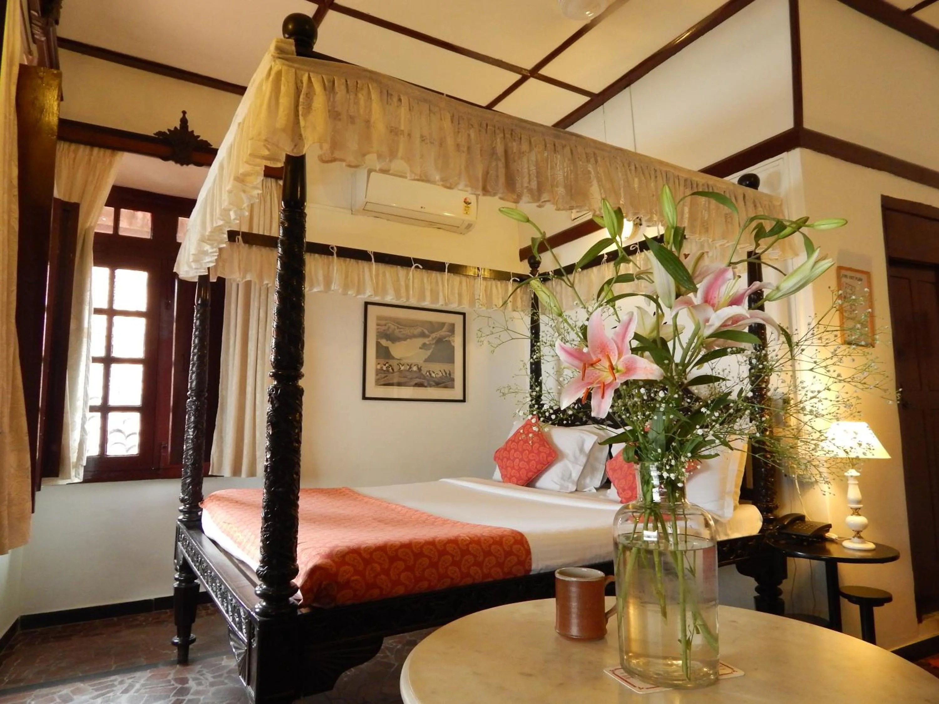 Day, Bed in WelcomHeritage Panjim Inn