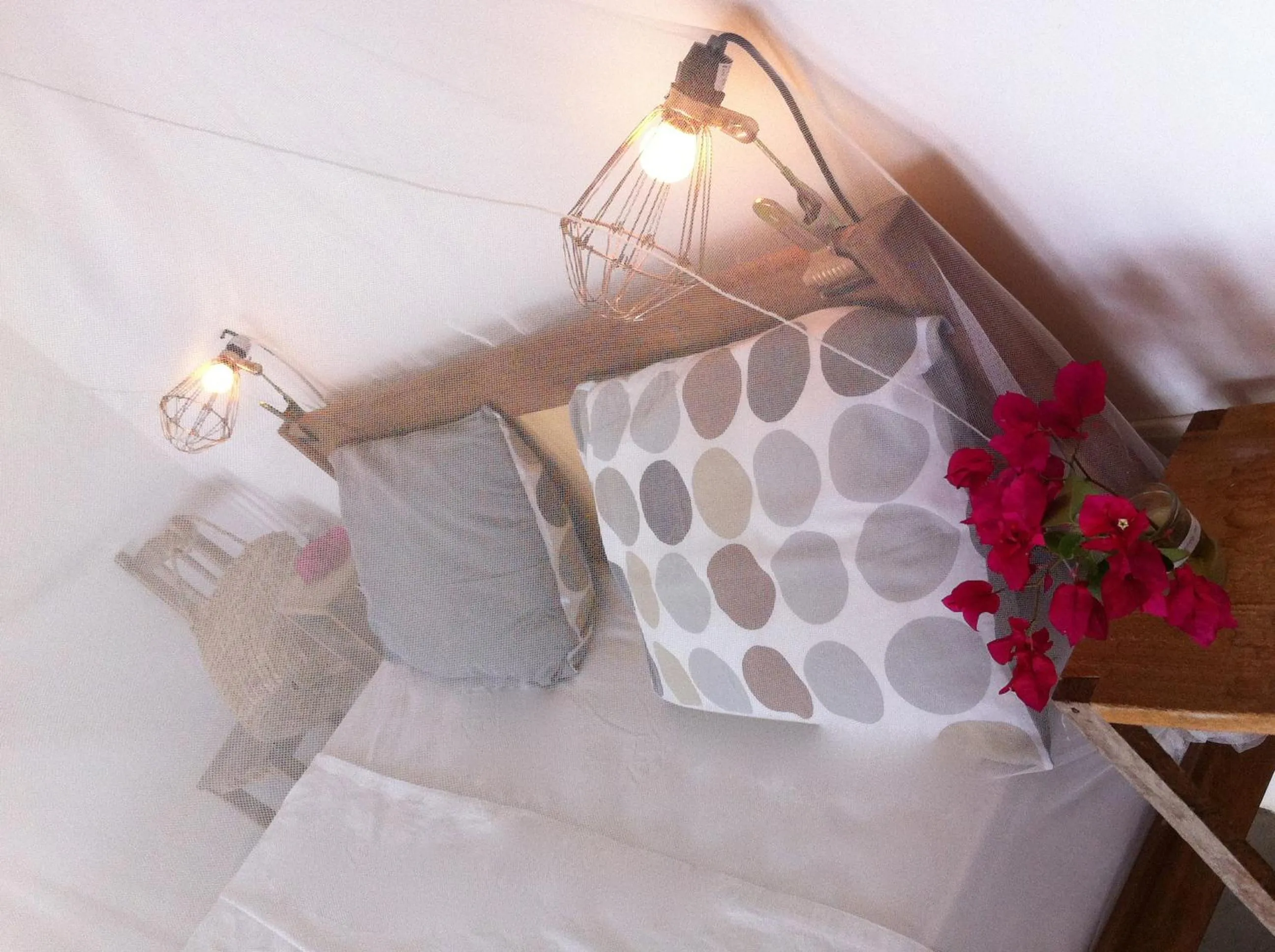 Decorative detail, Bed in Casa da Gwen