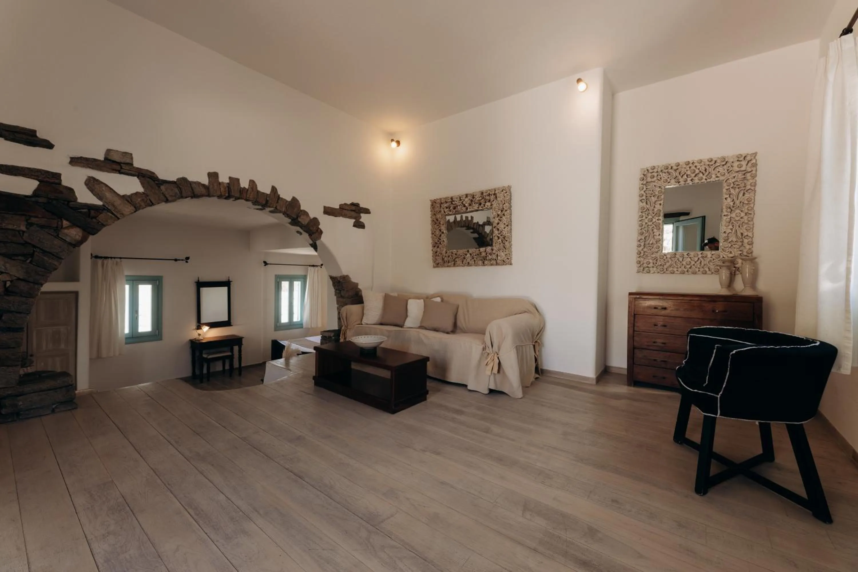 Living room in Medusa Beach Resort & Suites