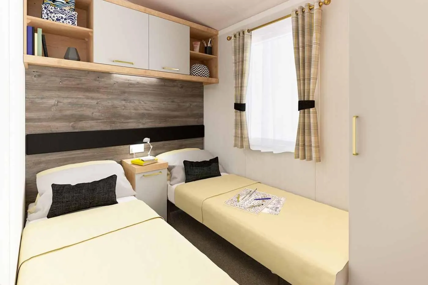 Bedroom, Bed in Sunnyglen Holiday Park