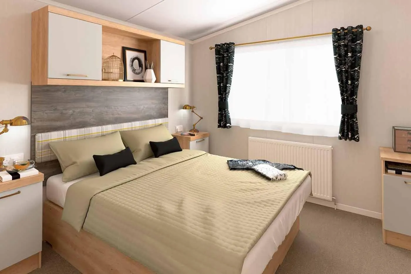 Bed in Sunnyglen Holiday Park