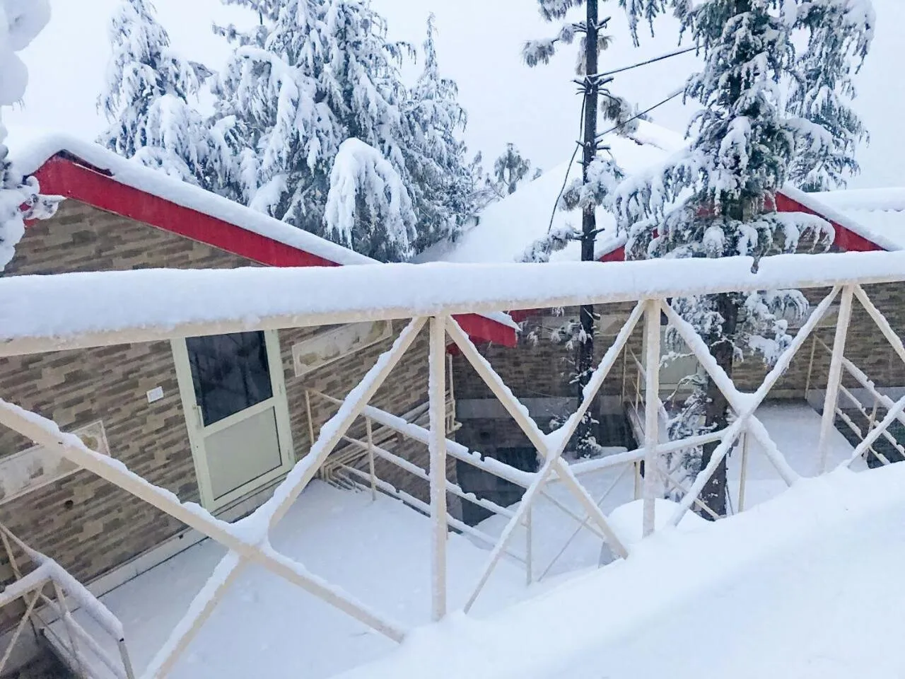 Winter in KVR Clarks Inn, Kufri