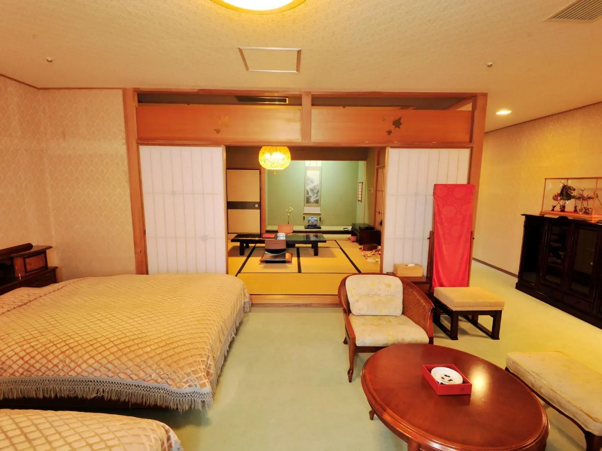 Standard Room with Tatami Area with City View - Smoking in Nisshokan Bettei Koyotei Standard Room with Tatami Area with City View - Smoking in Nisshokan Bettei Koyotei