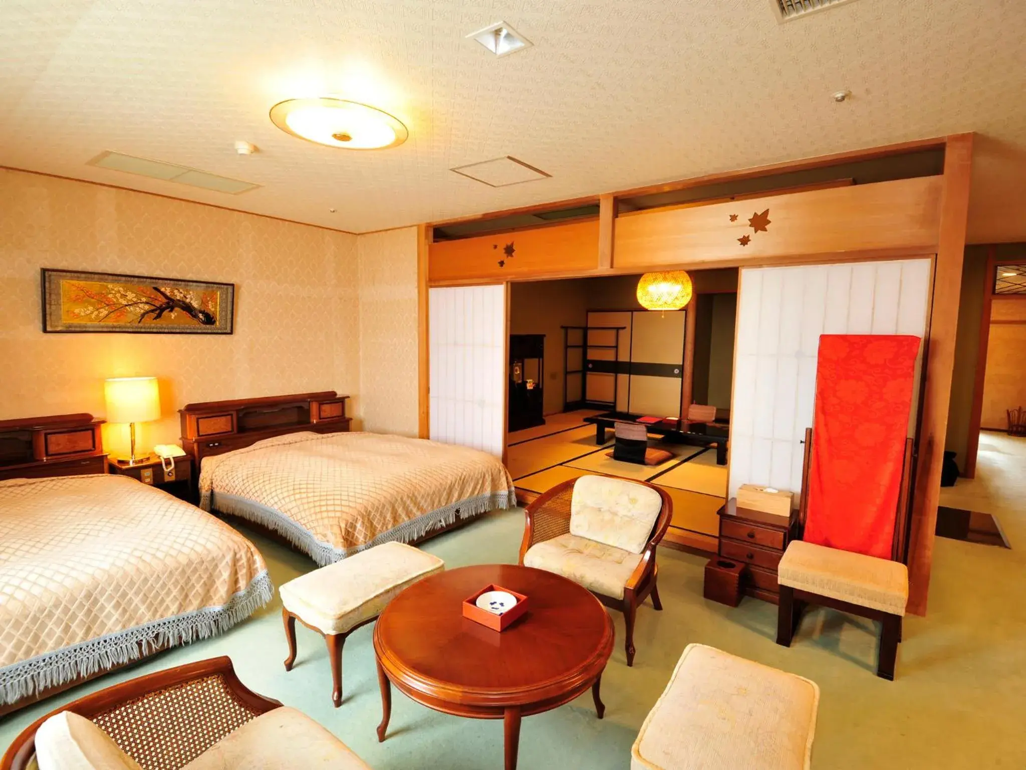 Standard Room with Tatami Area with City View - Smoking in Nisshokan Bettei Koyotei Standard Room with Tatami Area with City View - Smoking in Nisshokan Bettei Koyotei