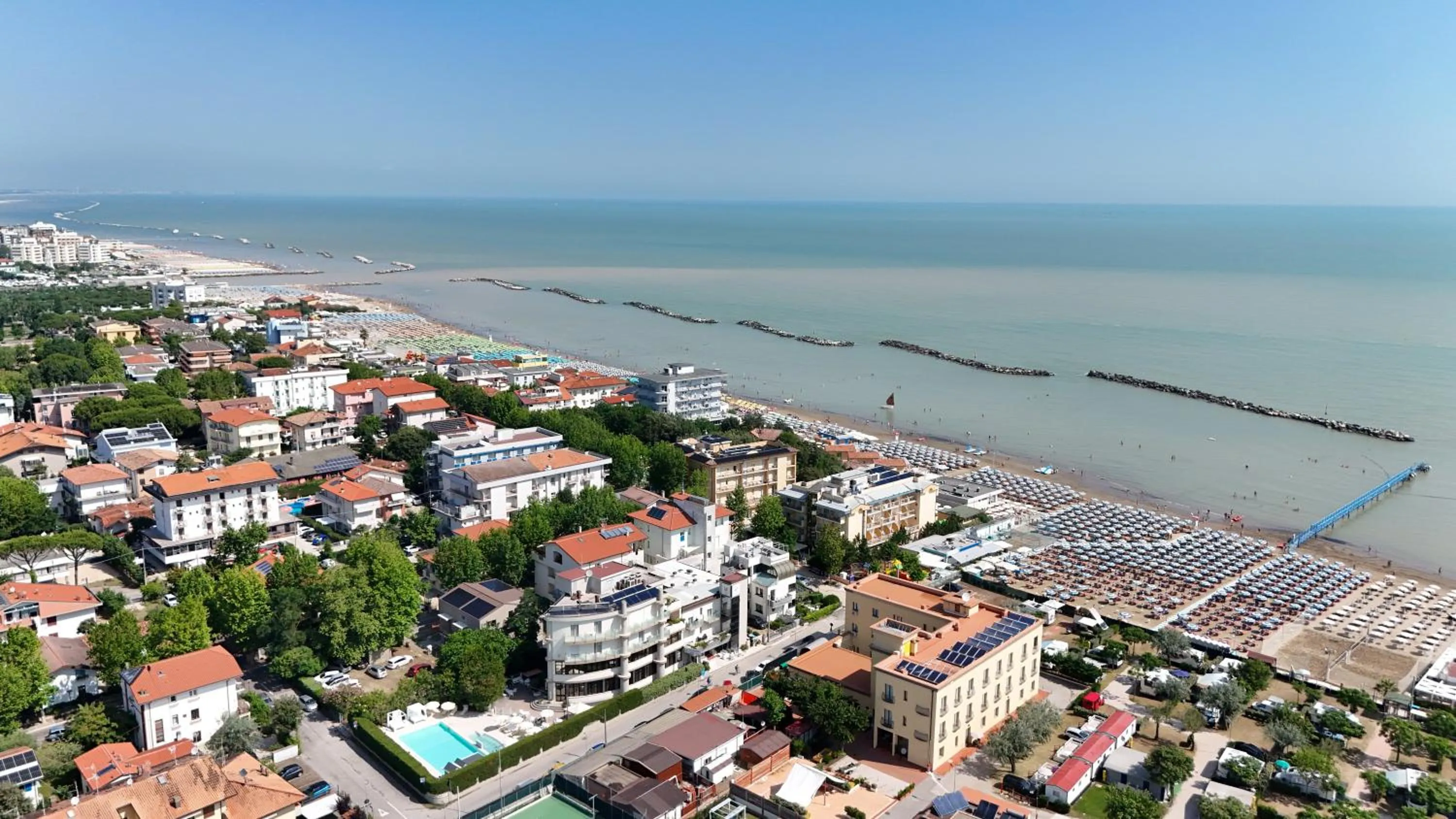 Bird's eye view in Hotel Capitol - Bianchi Hotels