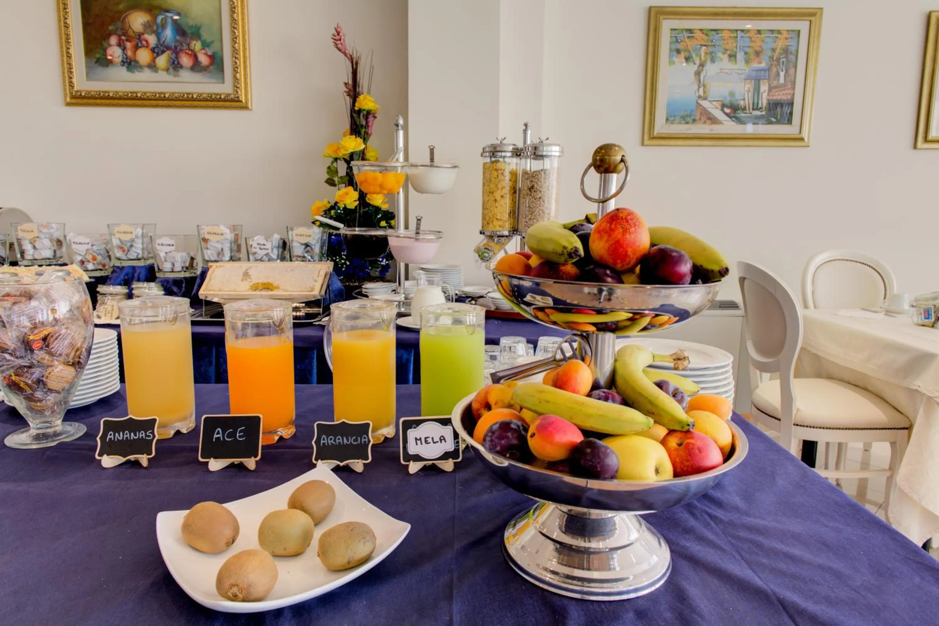 Food and drinks in Hotel Capitol - Bianchi Hotels
