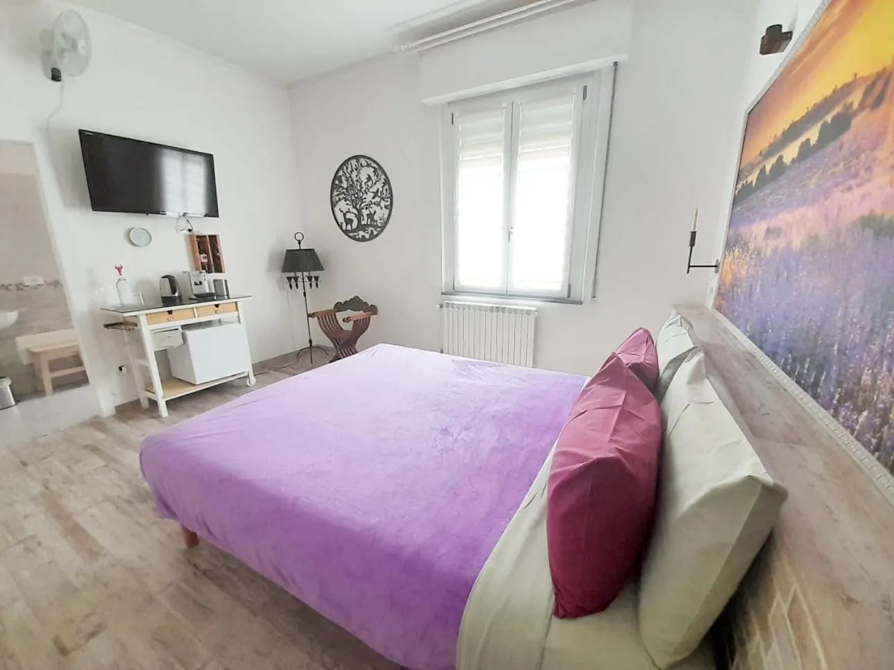 Deluxe Room in BioBenessere Eco-B&B -Adults Only- Moto&Bike Parking