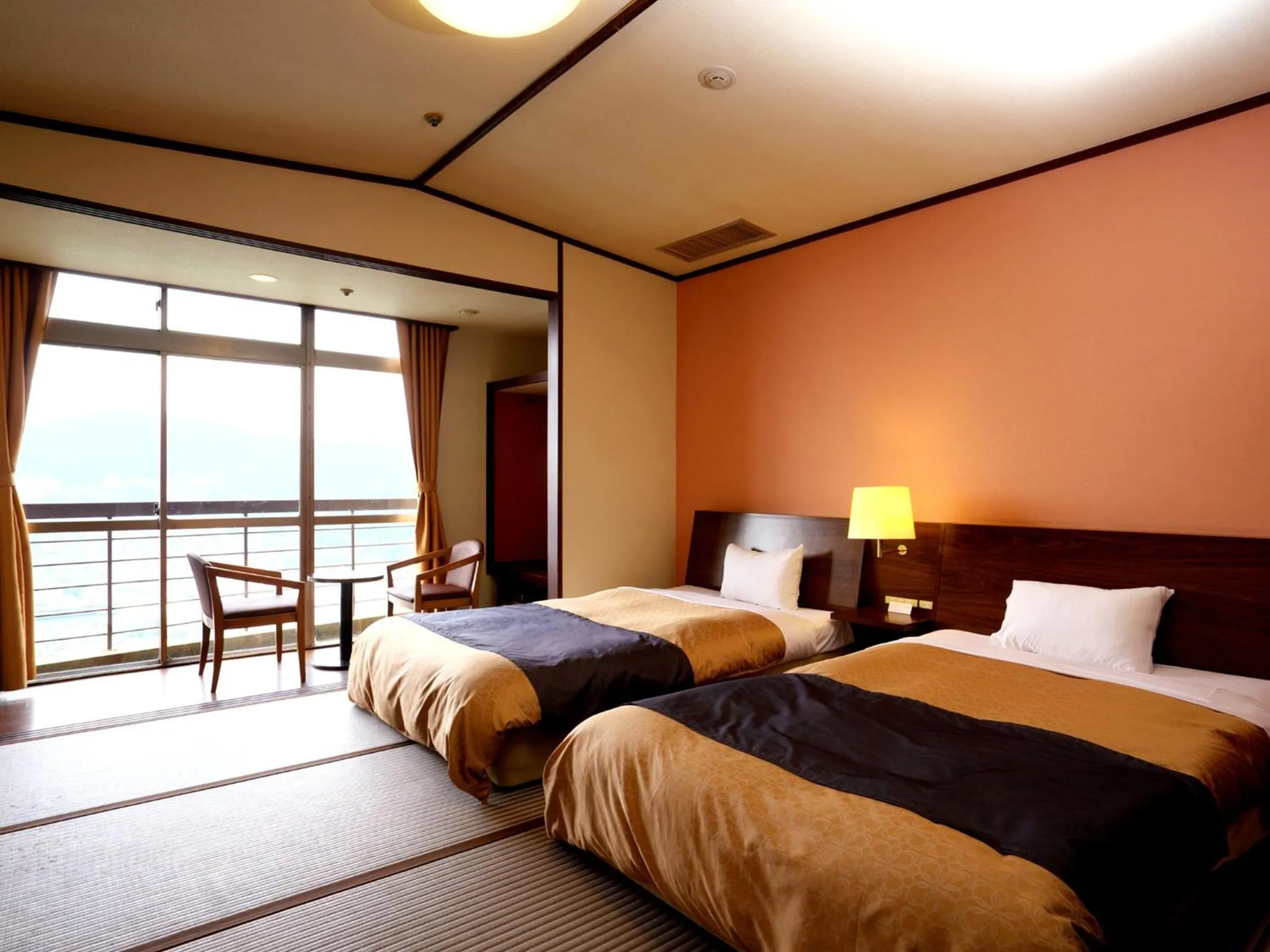 Bed in Nagasaki Nisshokan