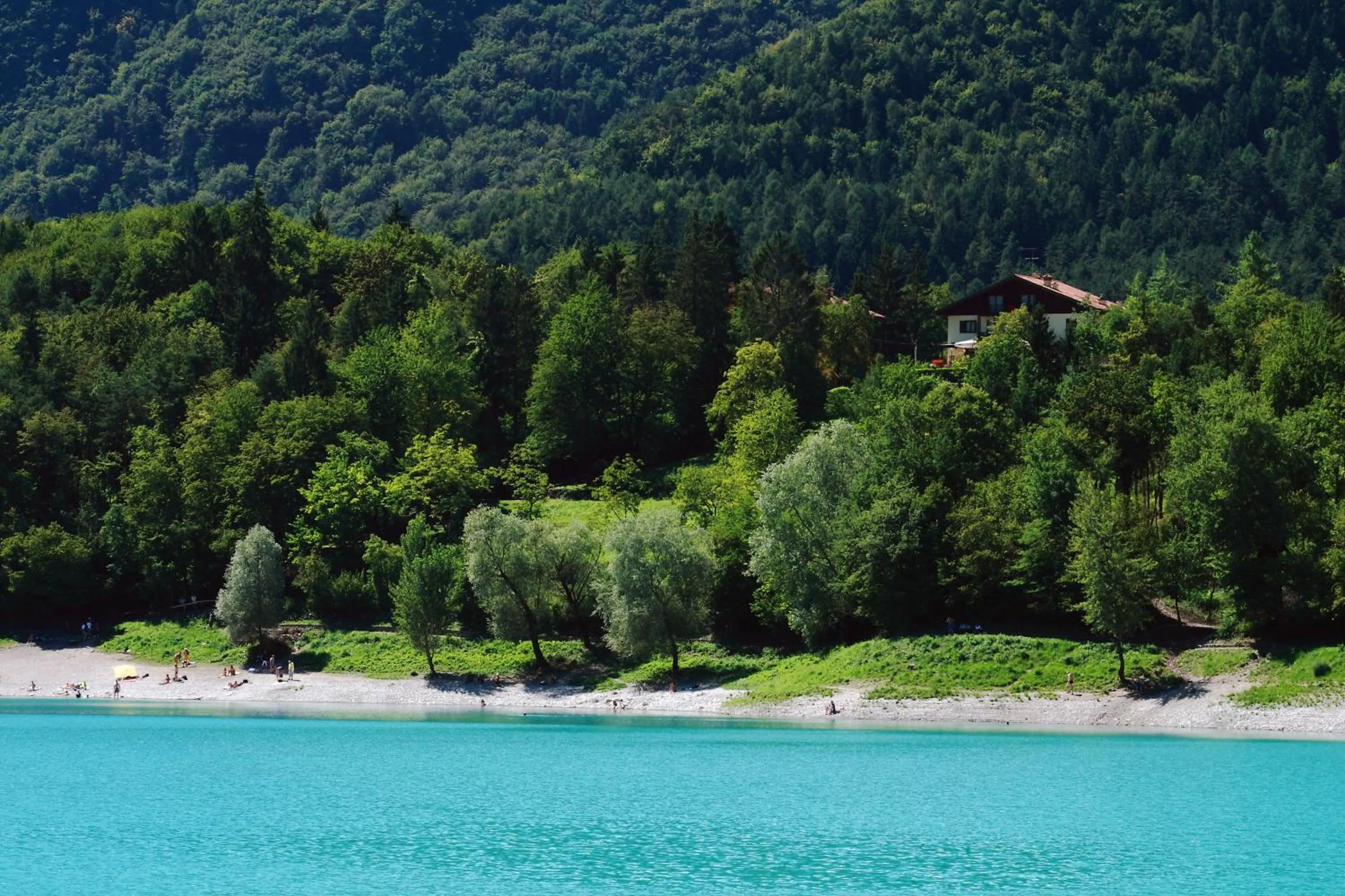 Lake view in Albergo Stella Alpina
