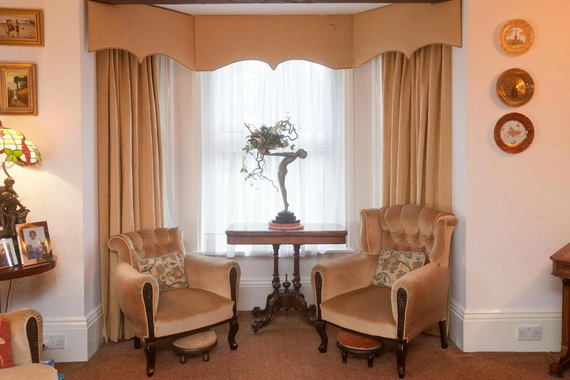 Living room in The Old House Guest House