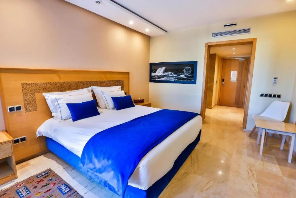 Bed in Hotel Cote ocean Mogador