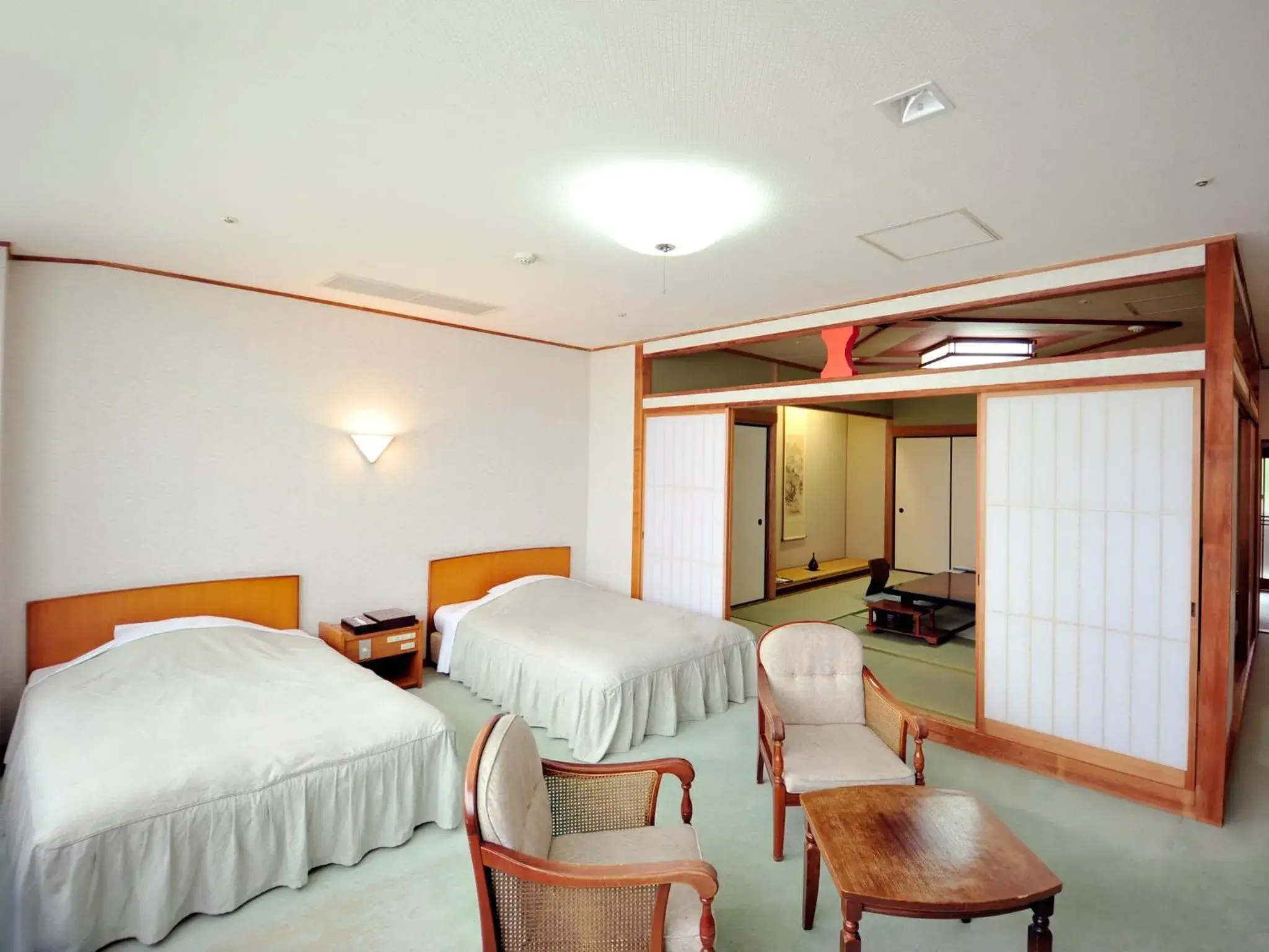 Standard Room with Tatami Area with City View - Non-Smoking in Nisshokan Shinkan Baishokaku Standard Room with Tatami Area with City View - Non-Smoking in Nisshokan Shinkan Baishokaku