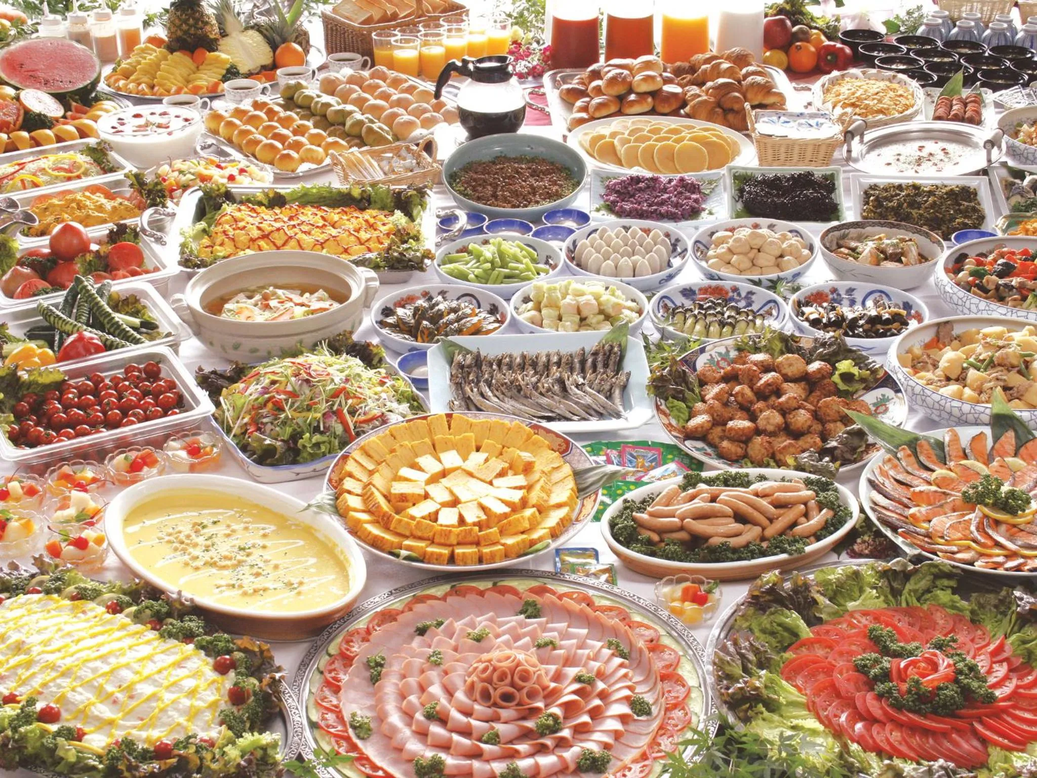 Food close-up in Nisshokan Shinkan Baishokaku