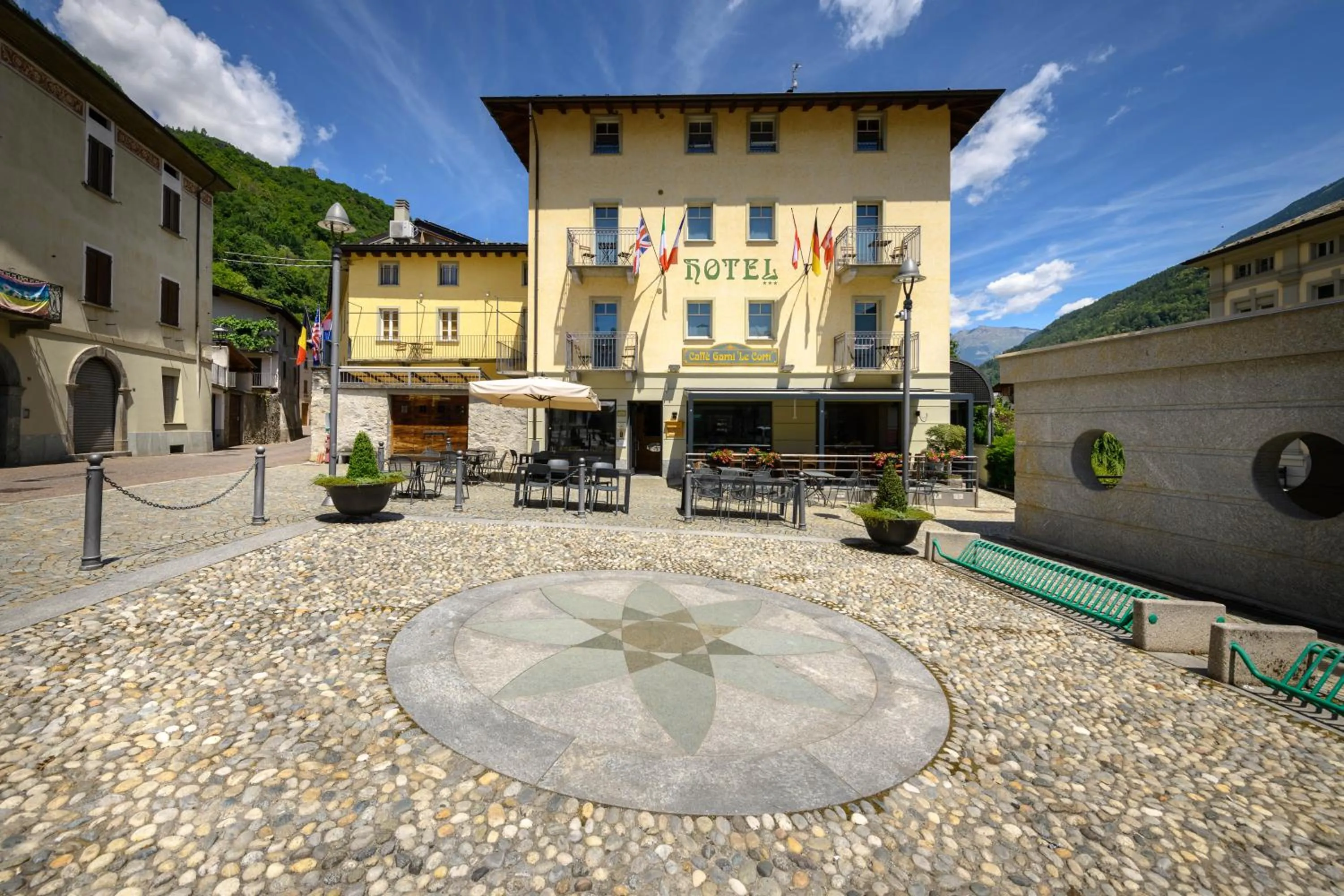 Property building in Hotel Garni Le Corti