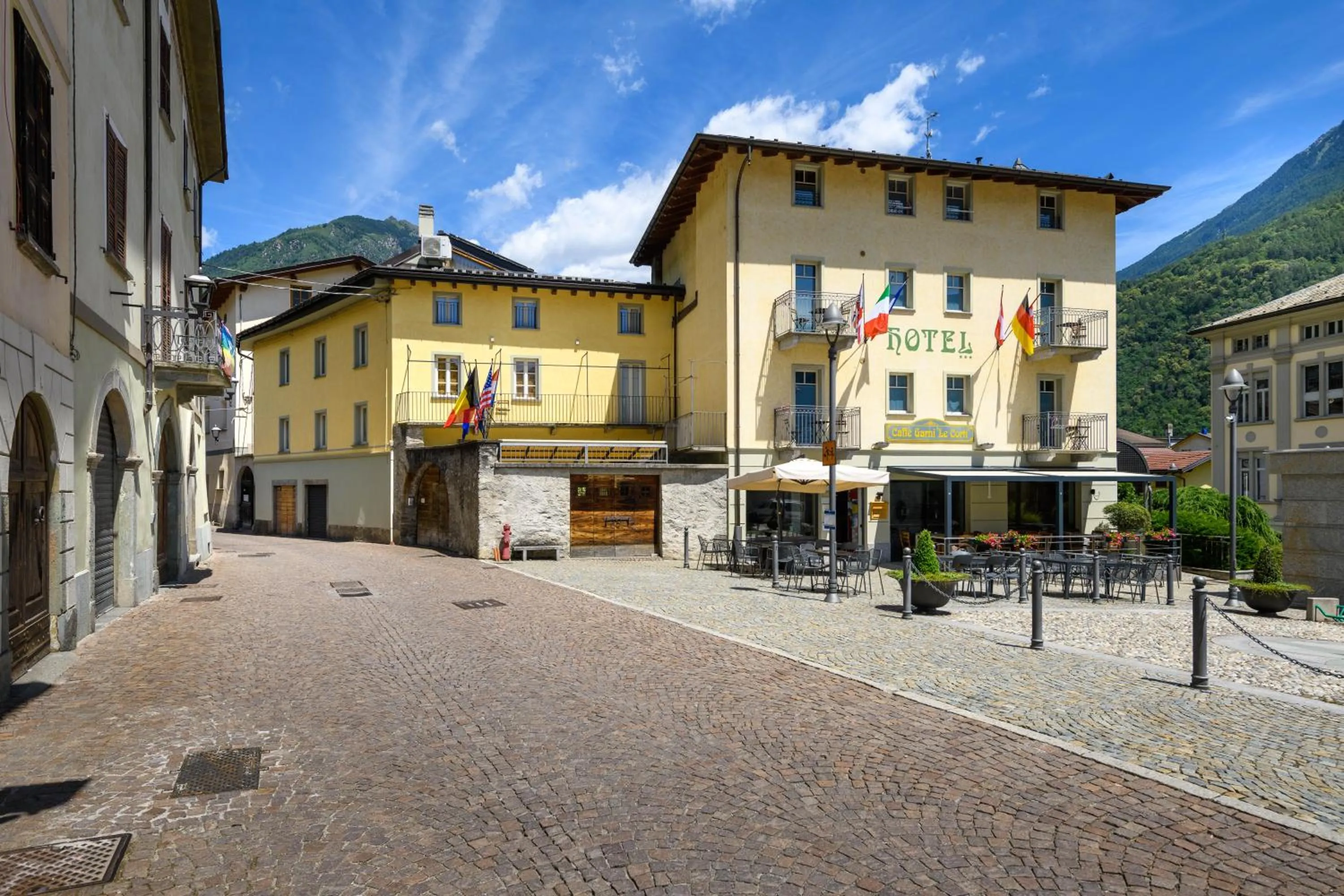 Property building in Hotel Garni Le Corti