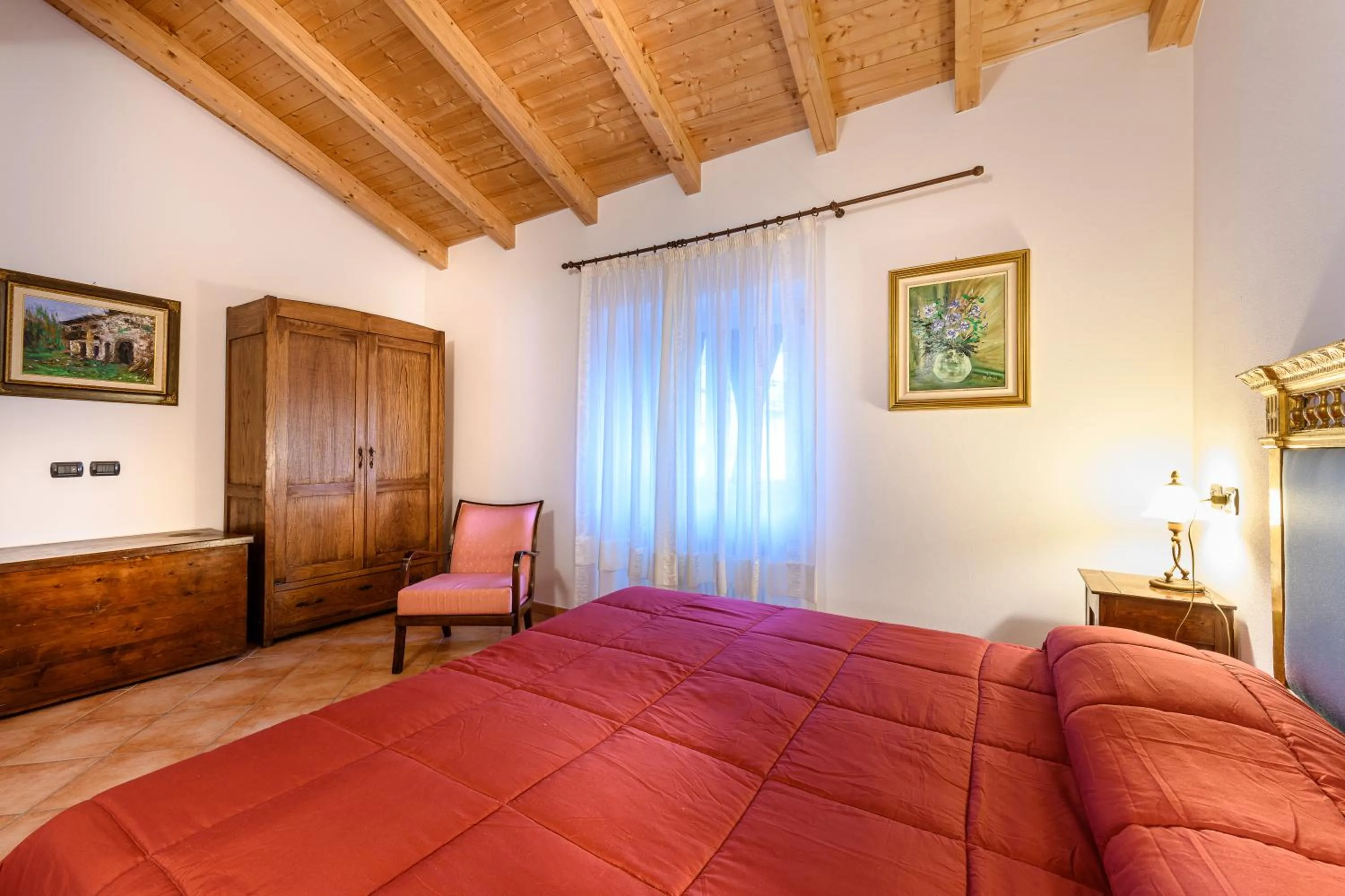 Bedroom, Bed in Hotel Garni Le Corti