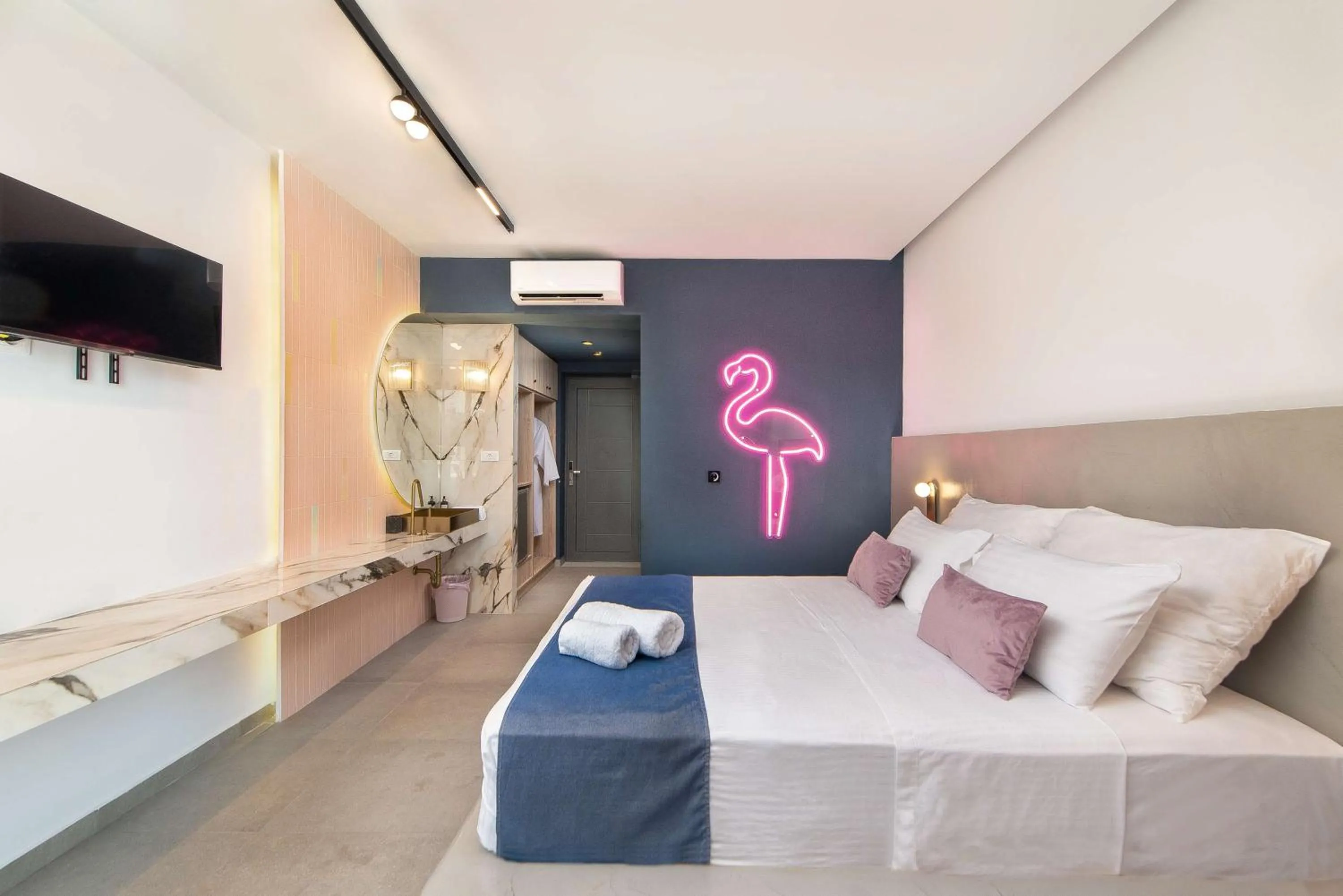 Bedroom, Bed in Madison Boutique, Faliraki