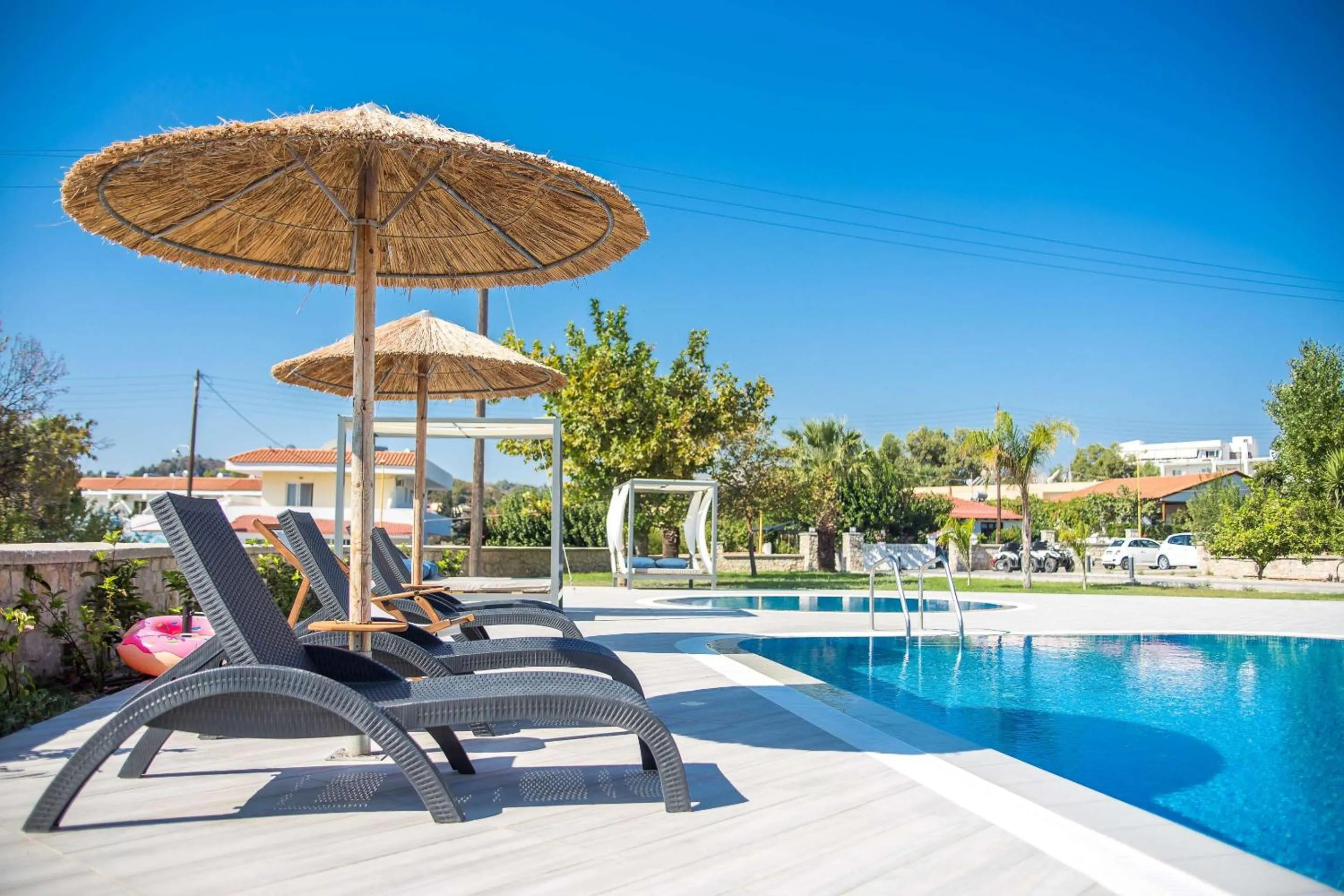 Garden view in Madison Boutique, Faliraki