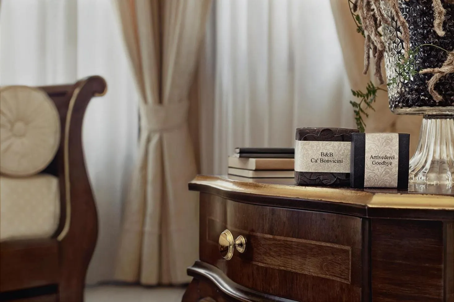 Decorative detail in B&B Ca' Bonvicini