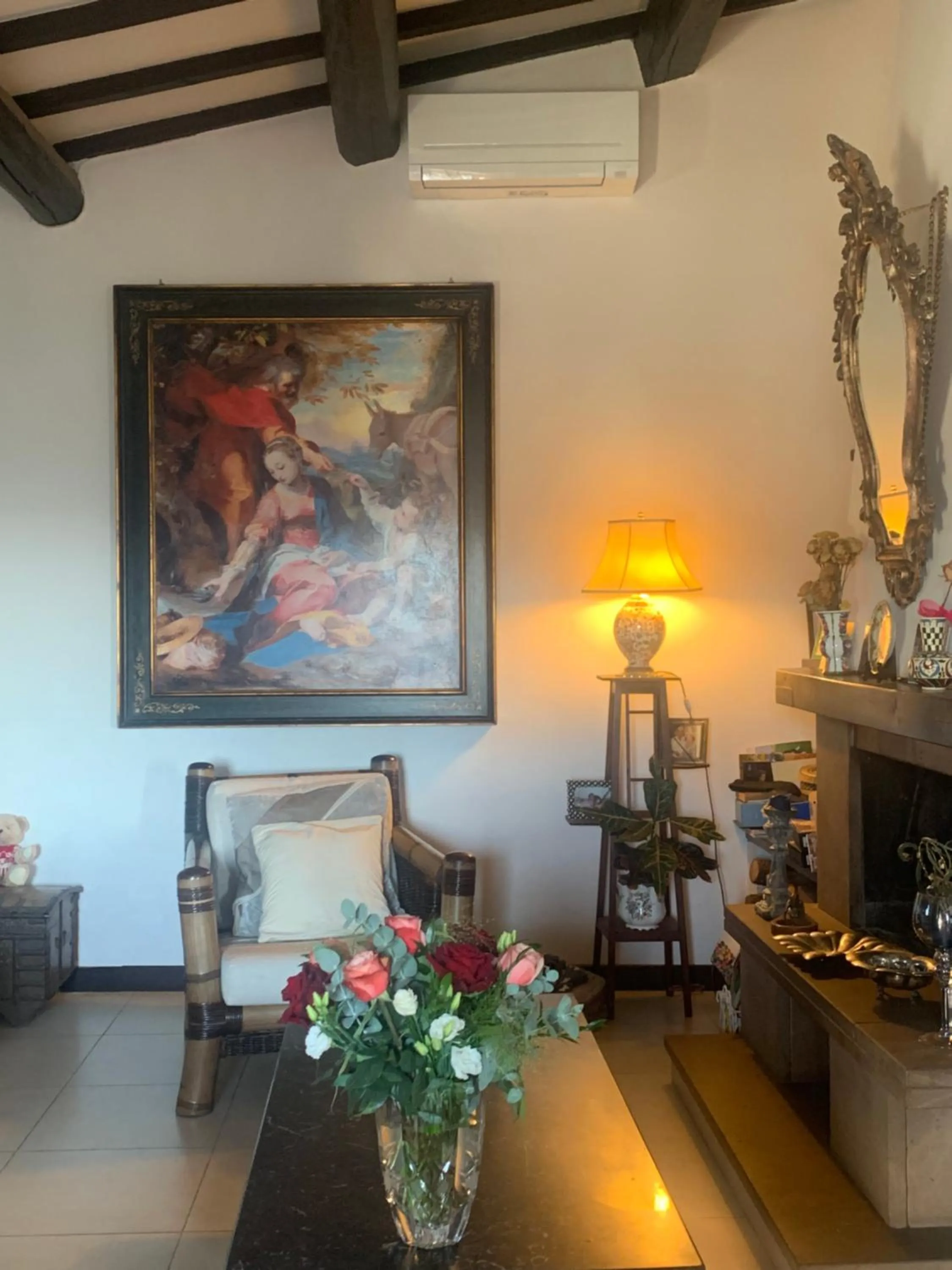 Living room in B&B L'Orologio