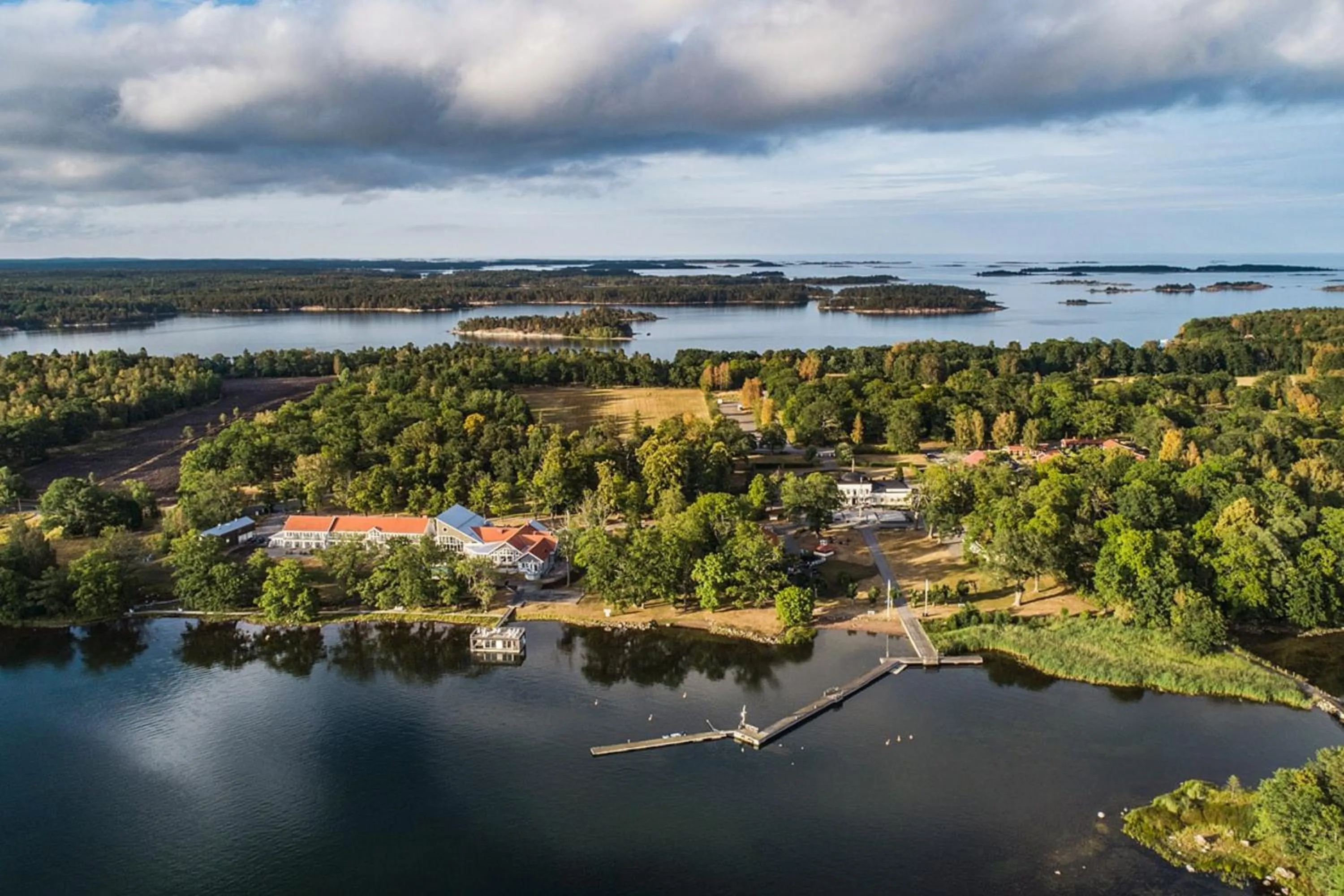 Natural landscape in Gränsö Slott Hotel & Spa