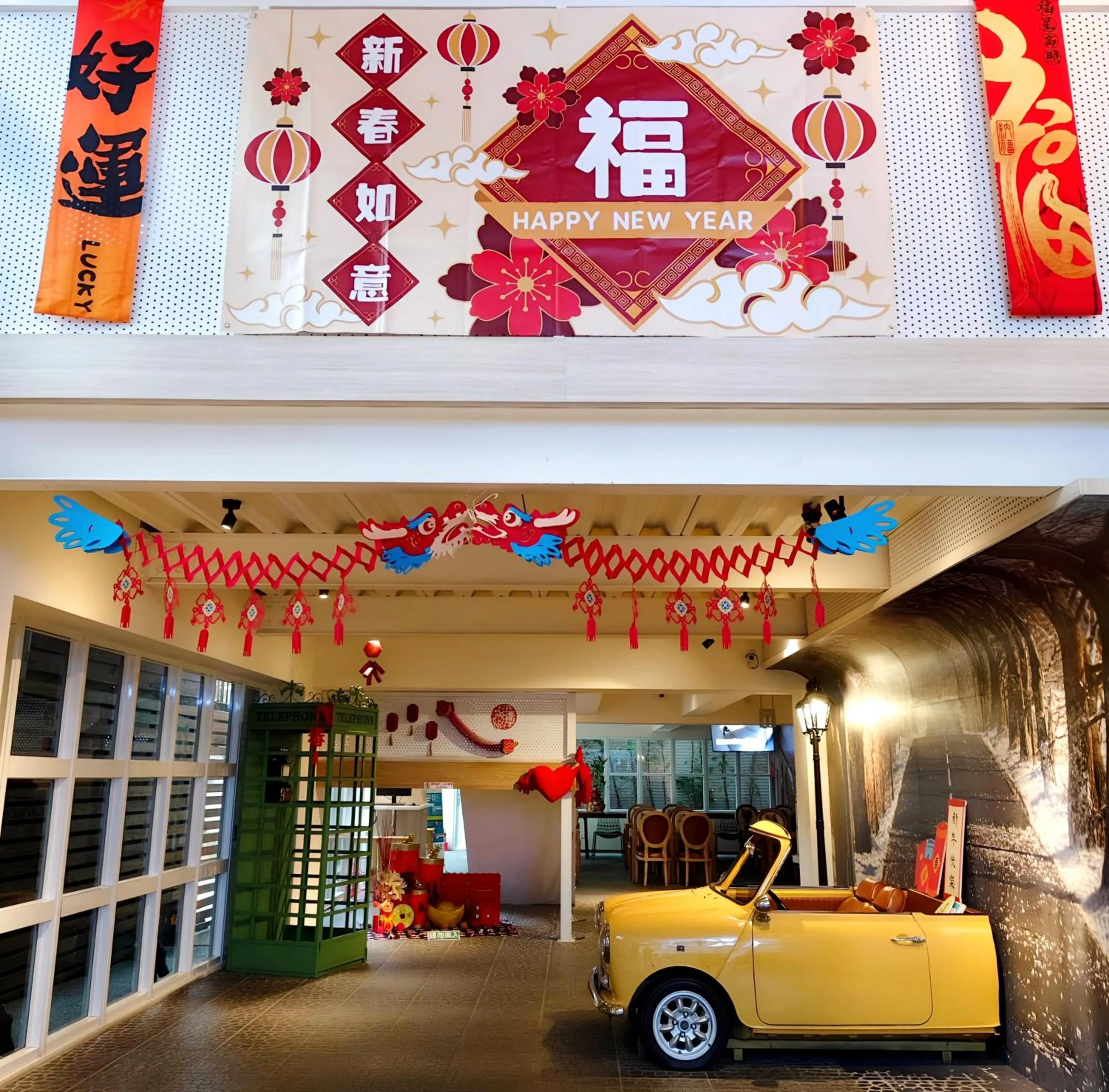 Decorative detail in MINI HOTELS (Taichung Station Branch)