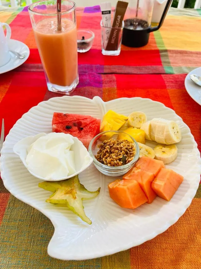 Continental breakfast in Plantation House