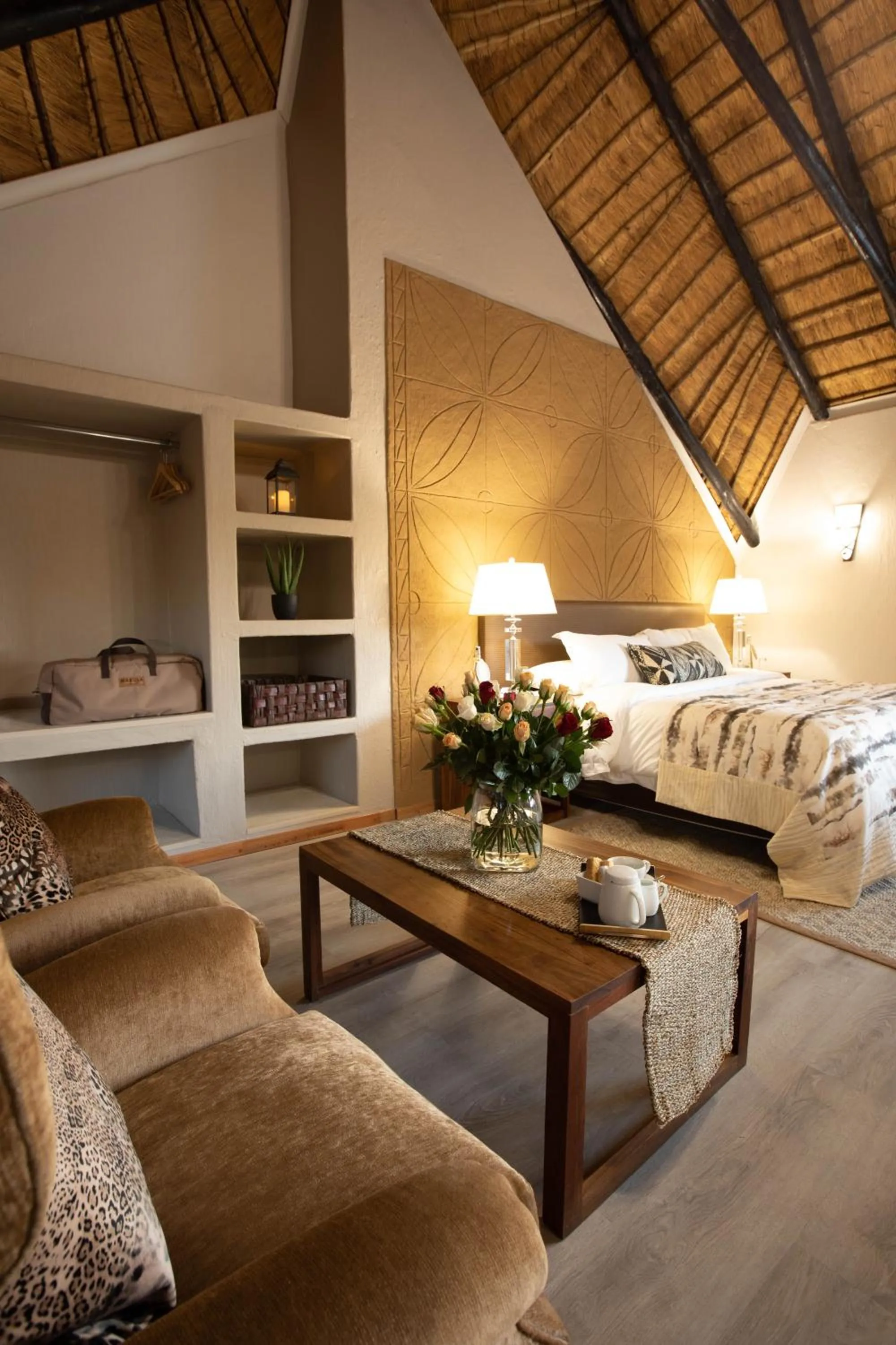 Bedroom, Bed in Mabula Game Lodge